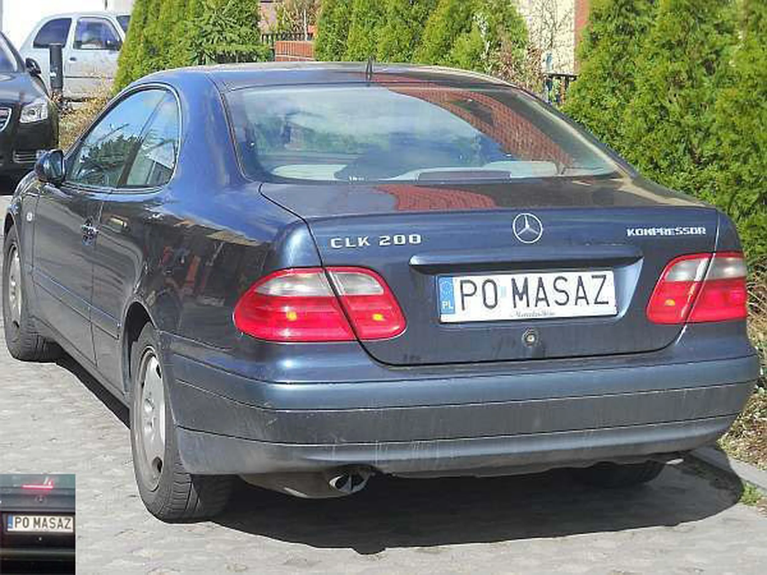 Fajny numer, blacha P0 MASAZ