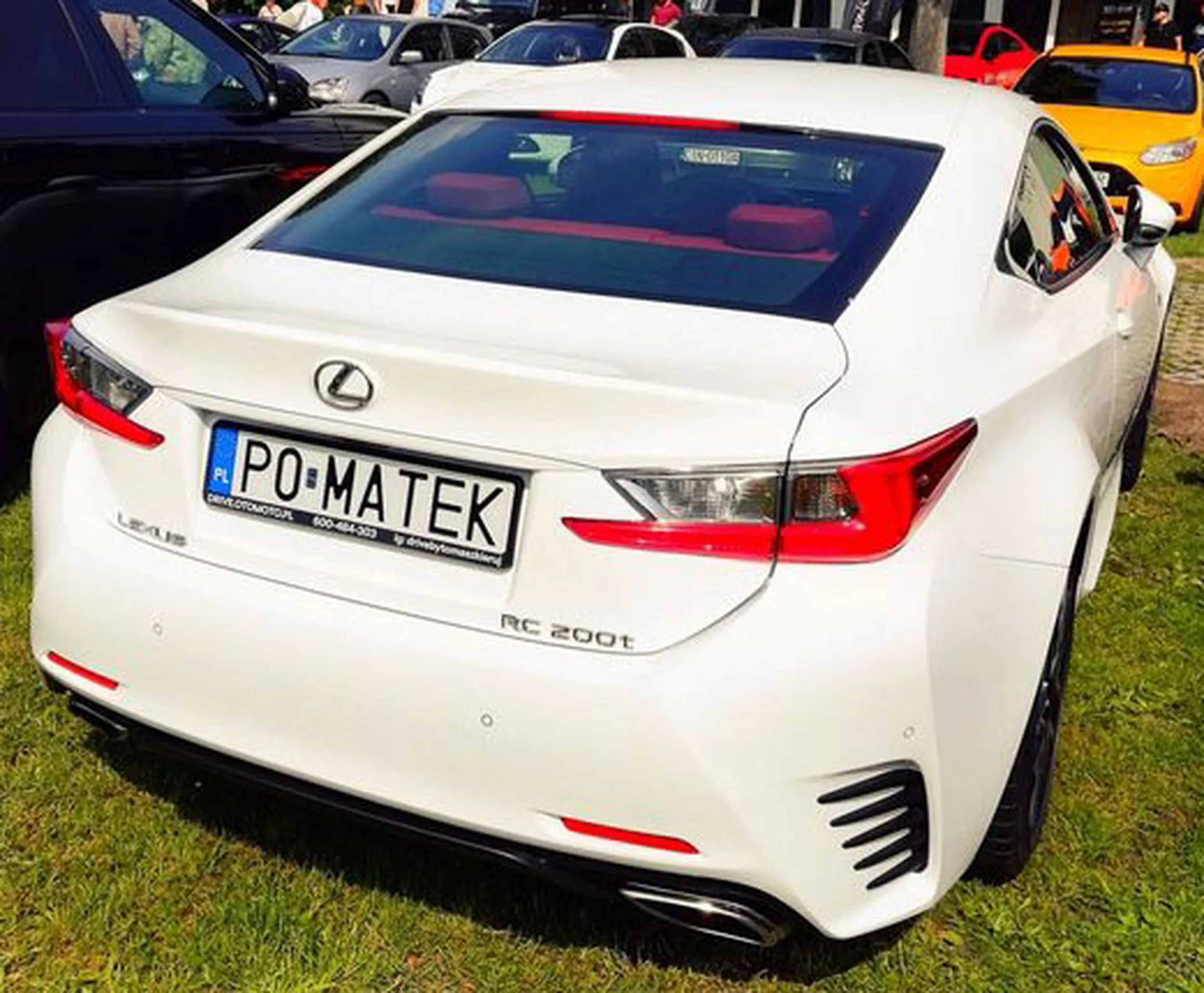 Fajny numer, blacha P0 MATEK