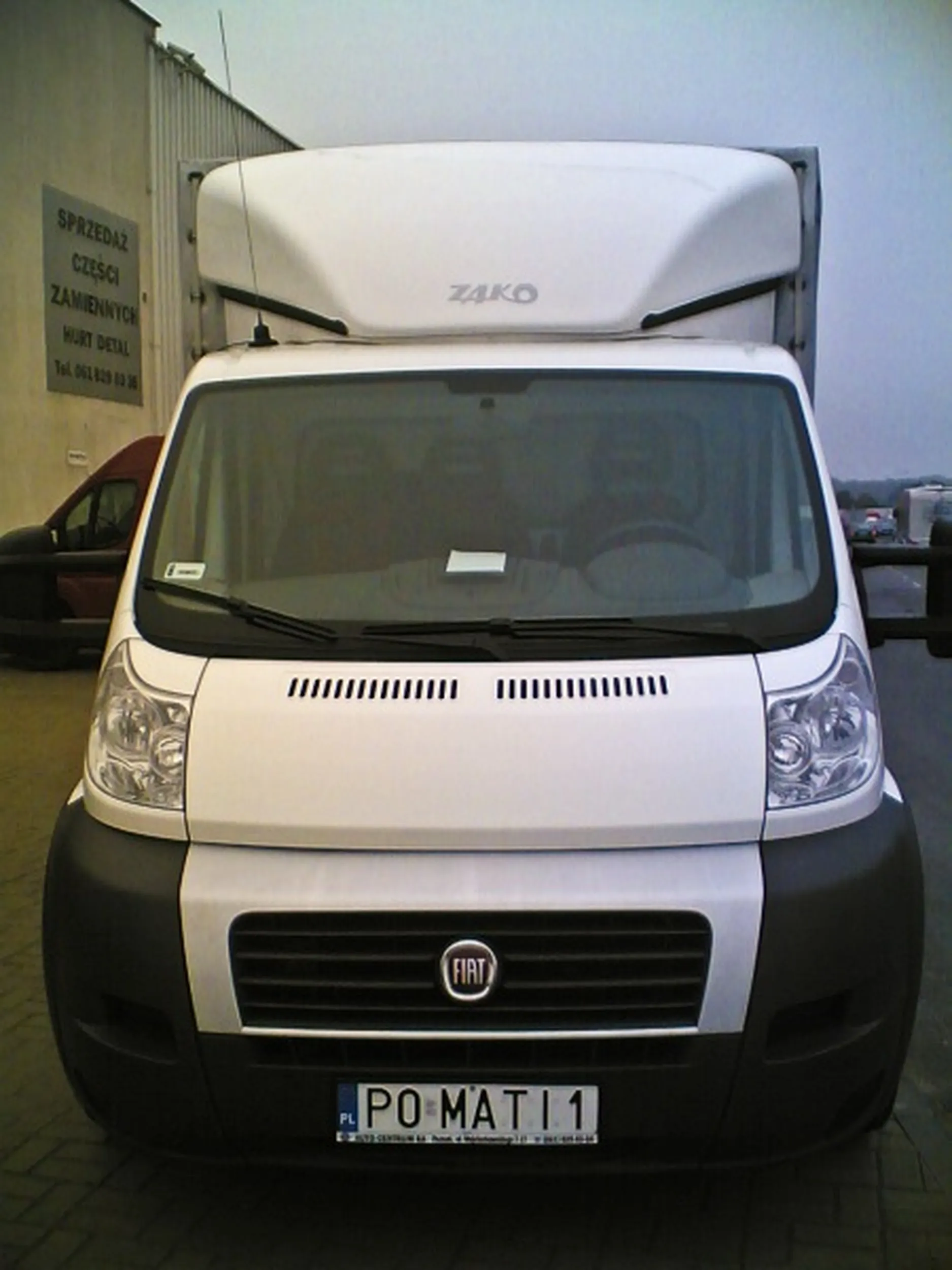 Fajny numer, blacha P0 MATI1