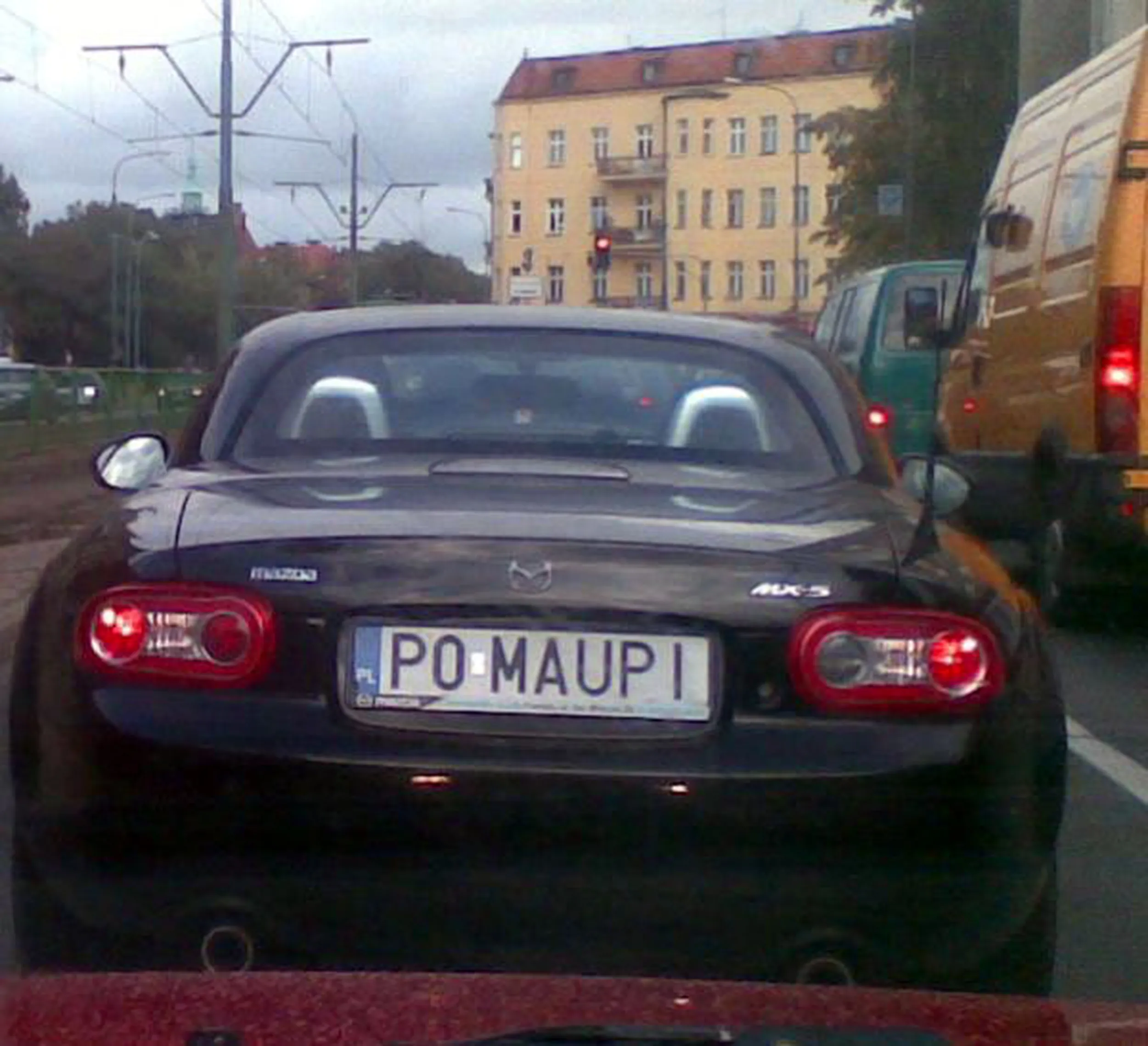 Fajny numer, blacha P0 MAUPI