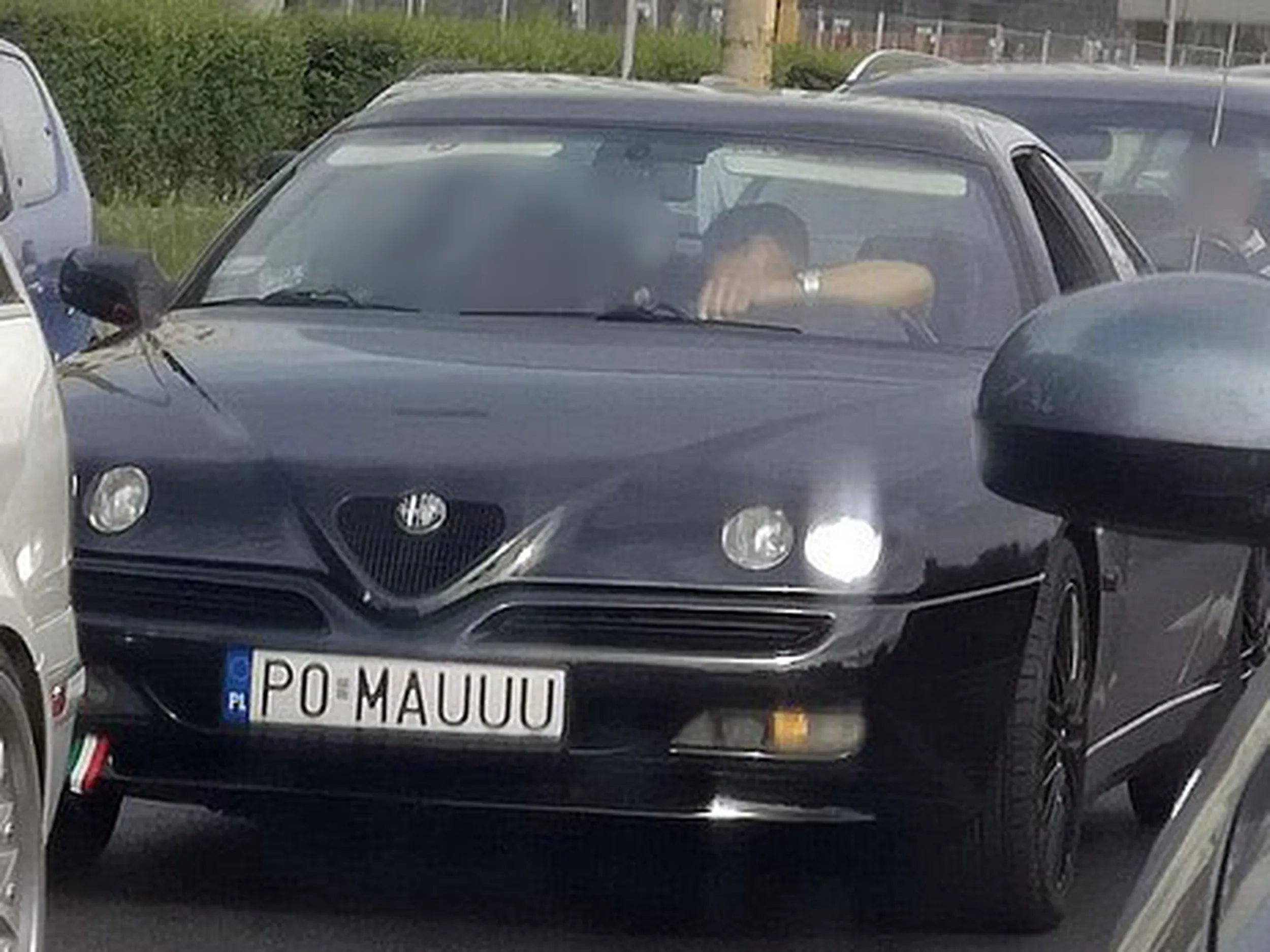 Fajny numer, blacha P0 MAUUU