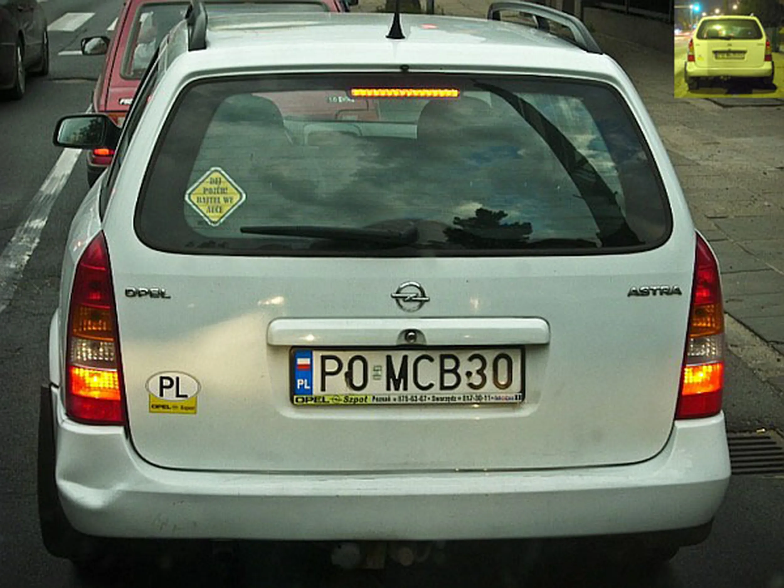 Fajny numer, blacha P0 MCB30