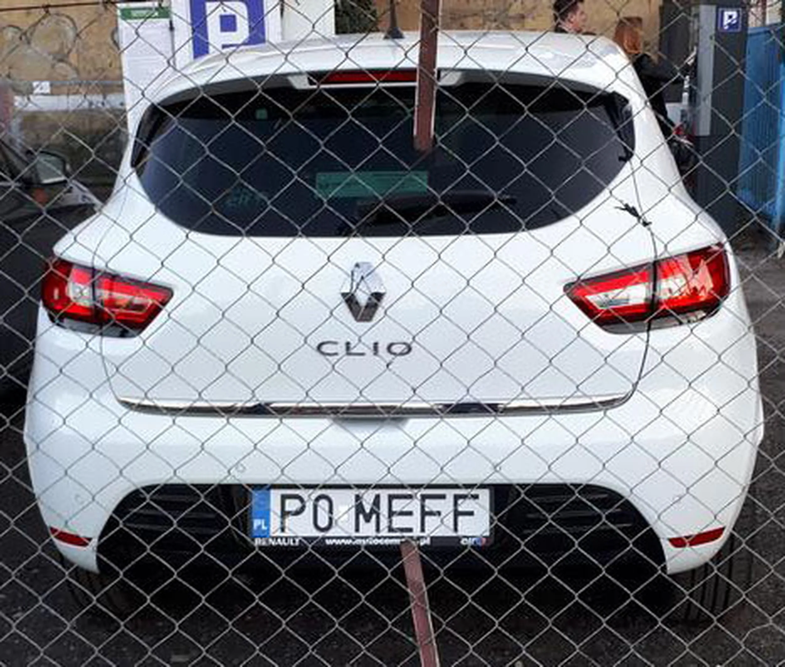 Fajny numer, blacha P0 MEFF