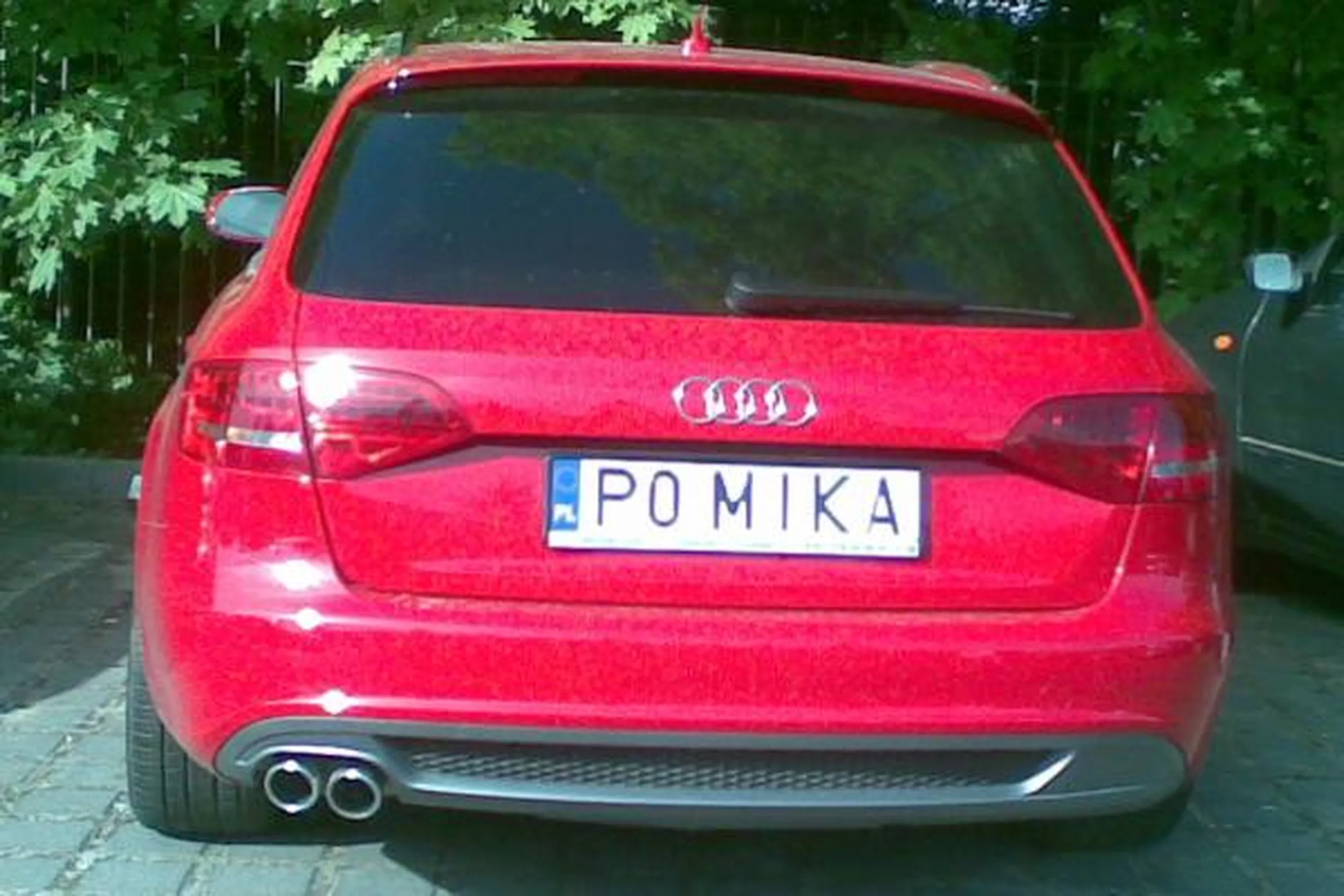 Fajny numer, blacha P0 MIKA