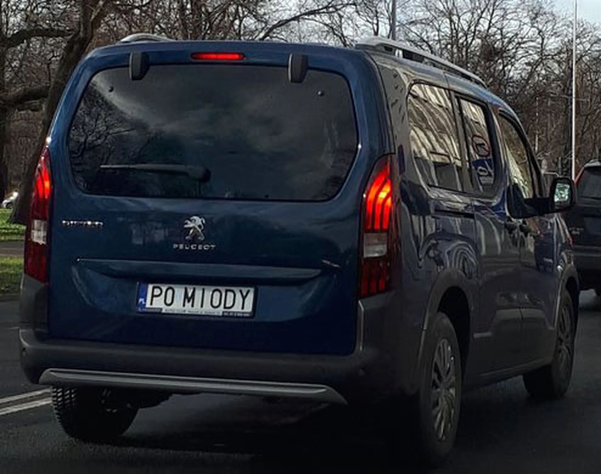 Fajny numer, blacha P0 MIODY