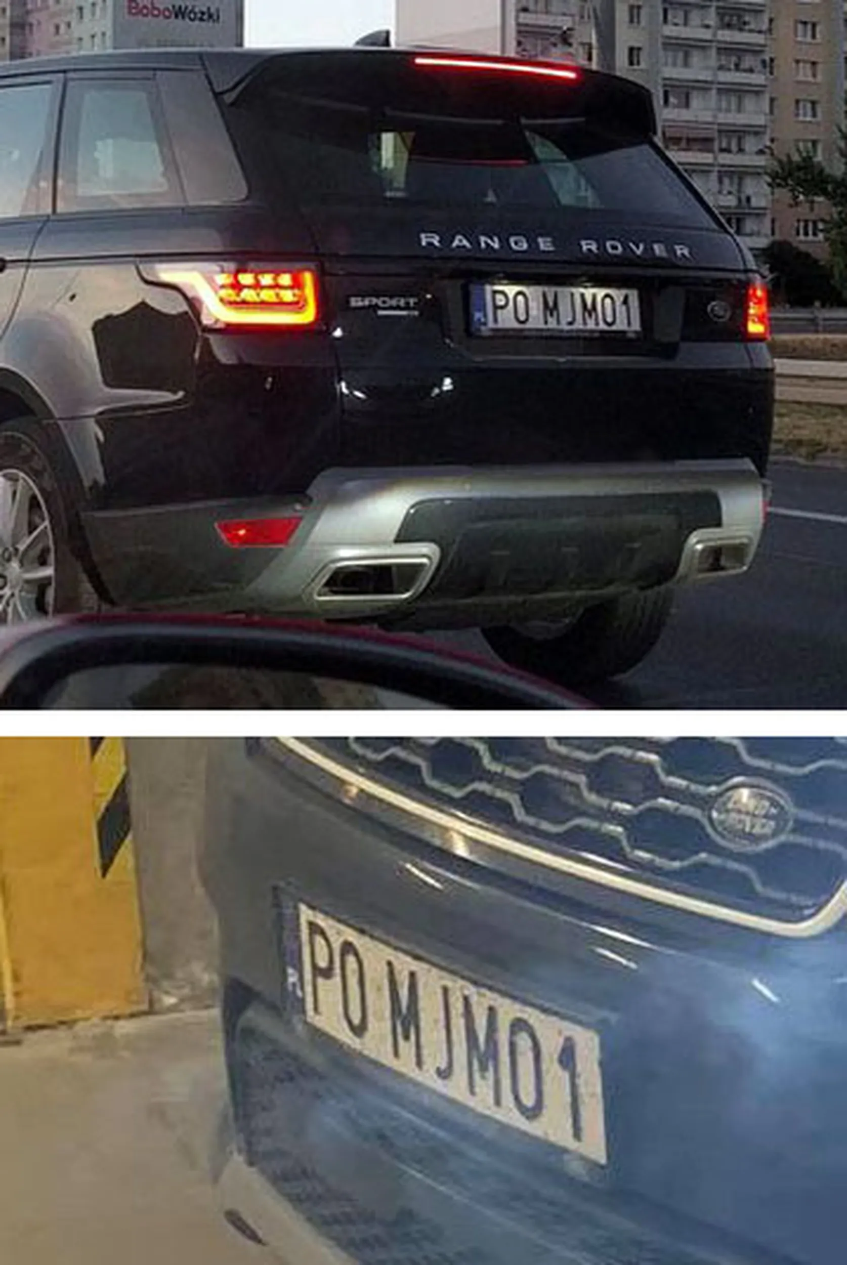 Fajny numer, blacha P0 MJM01