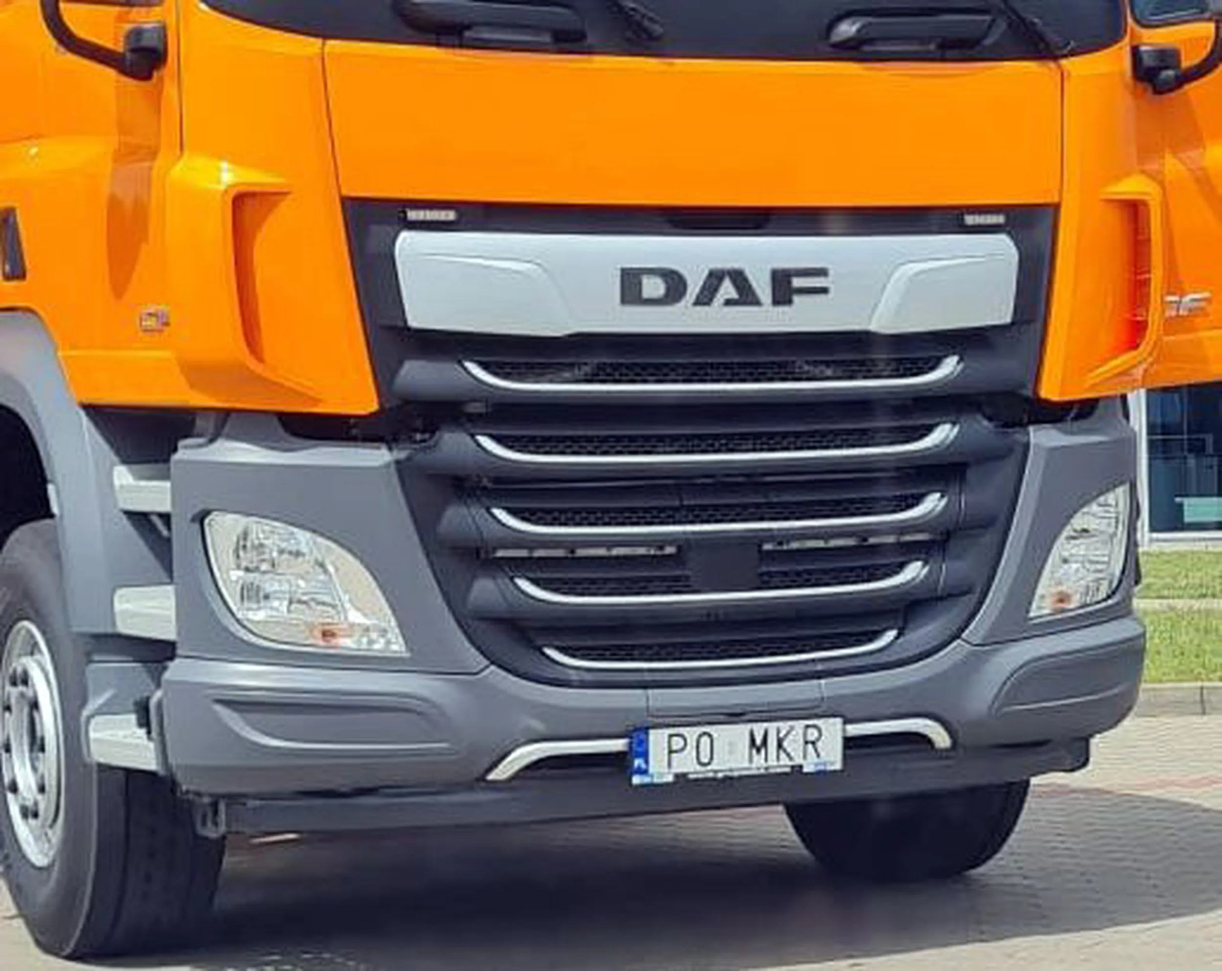 Fajny numer, blacha P0 MKR