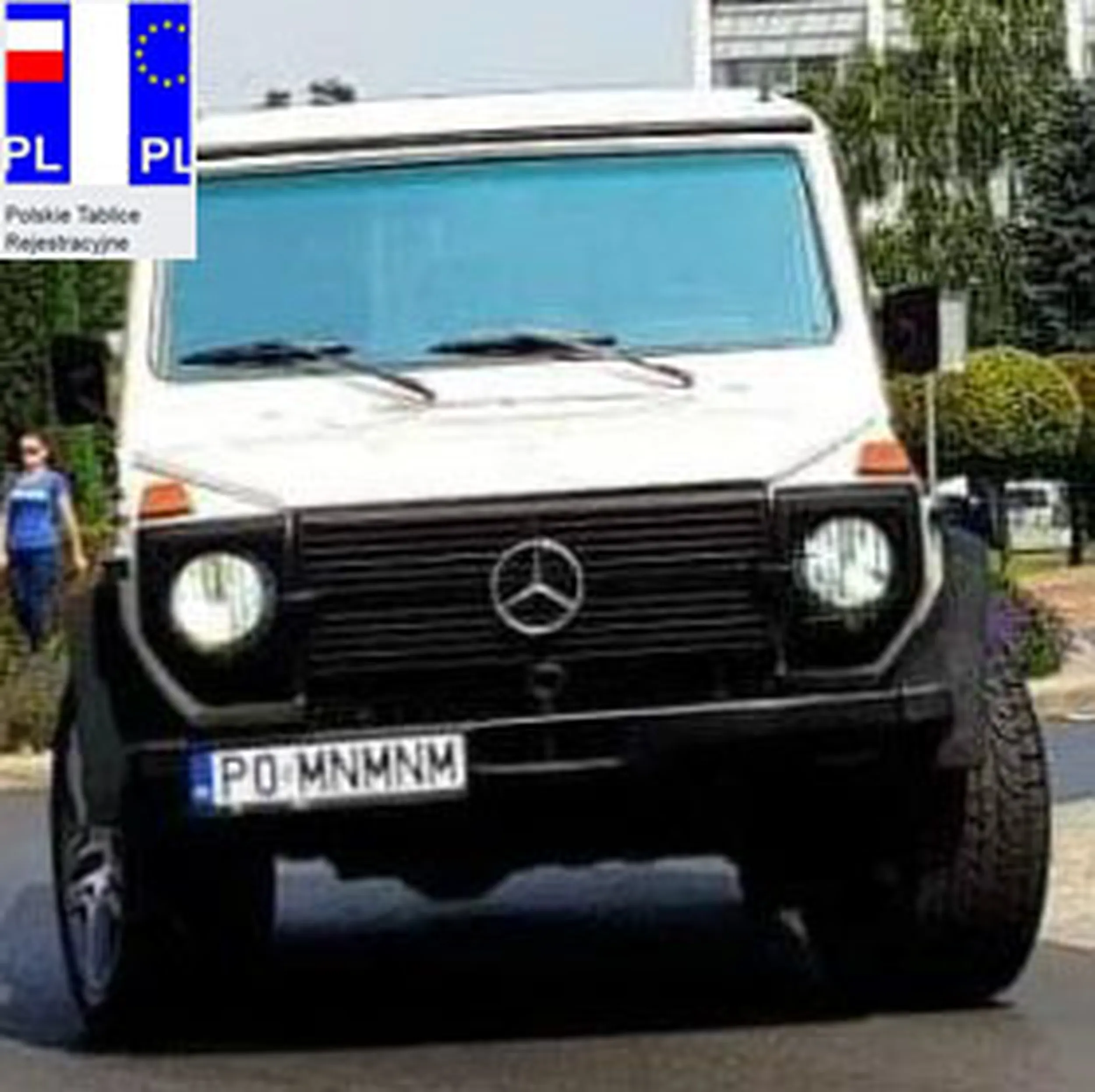 Fajny numer, blacha P0 MNMNM