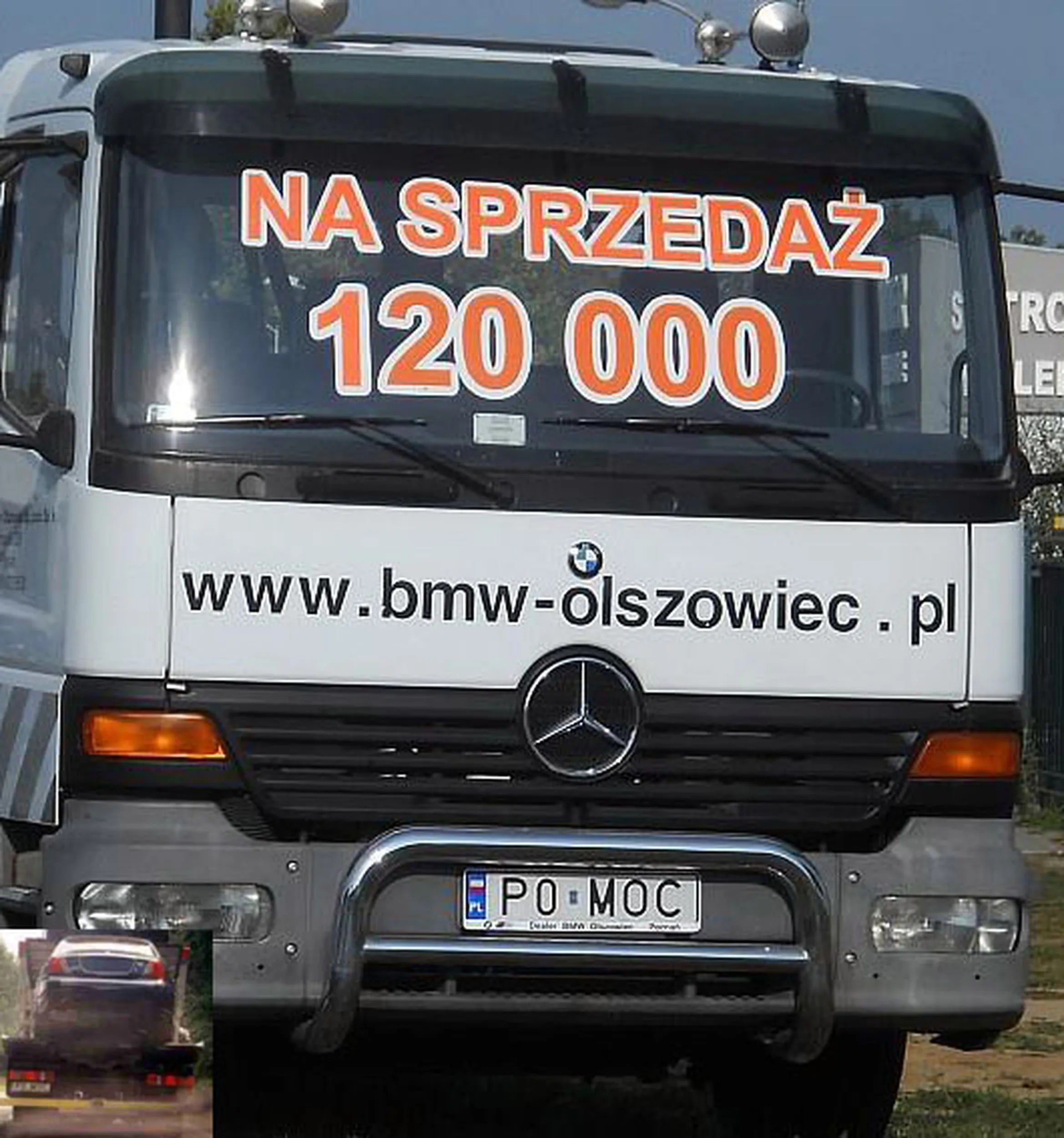 Fajny numer, blacha P0 MOC