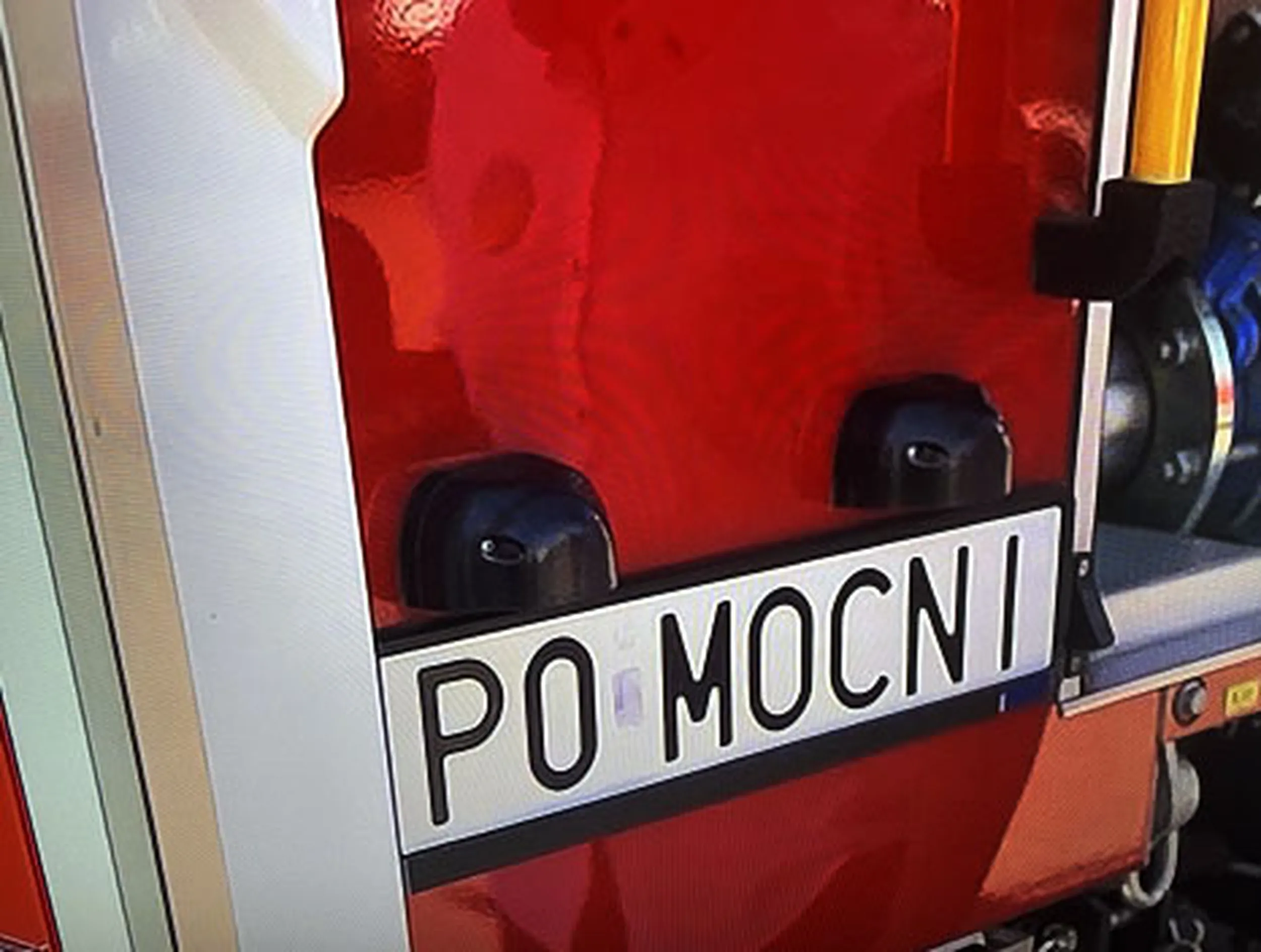 Fajny numer, blacha P0 MOCNI