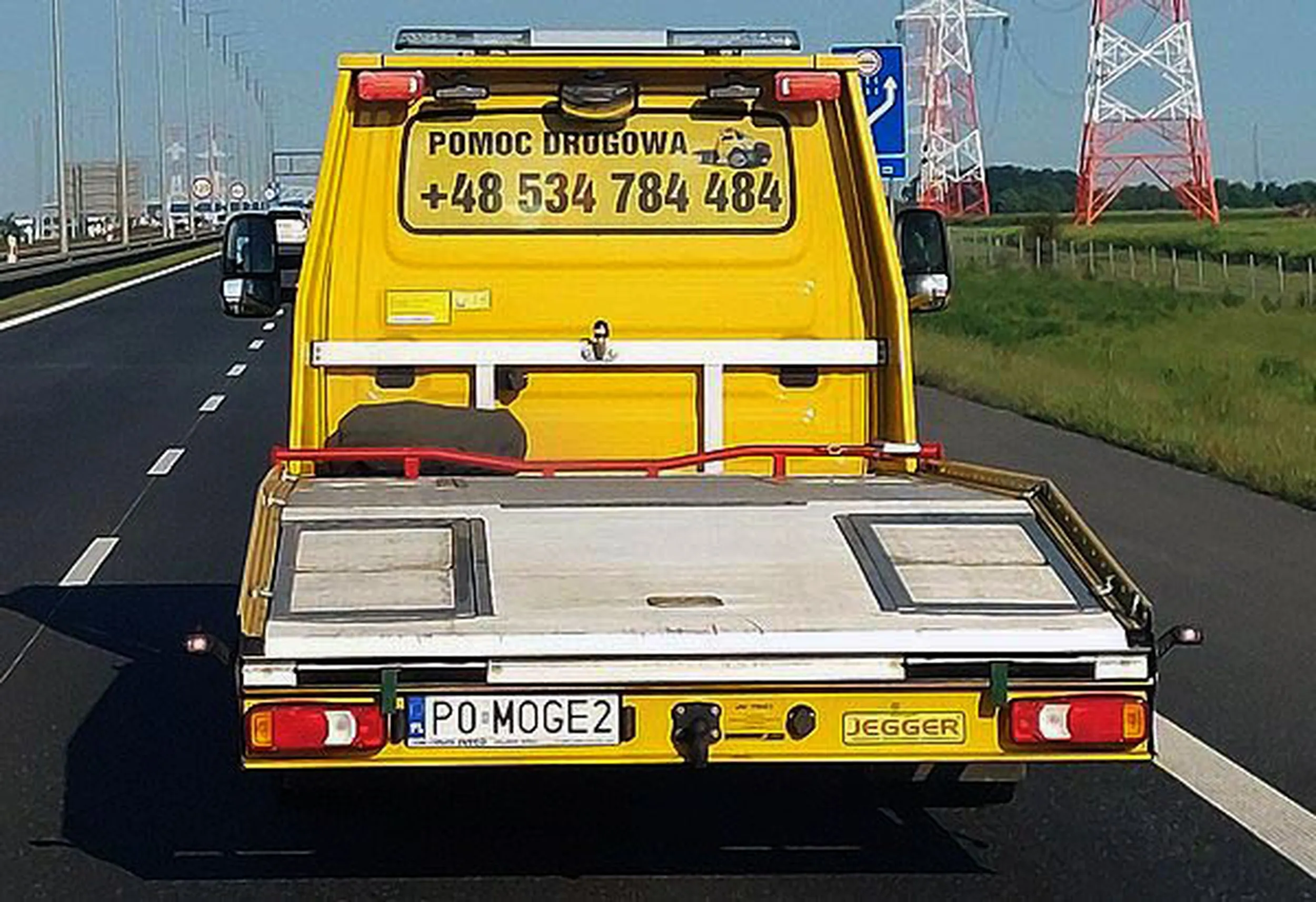 Fajny numer, blacha P0 MOGE2