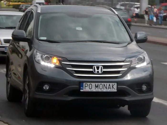 Fajny numer, blacha P0 MONAK