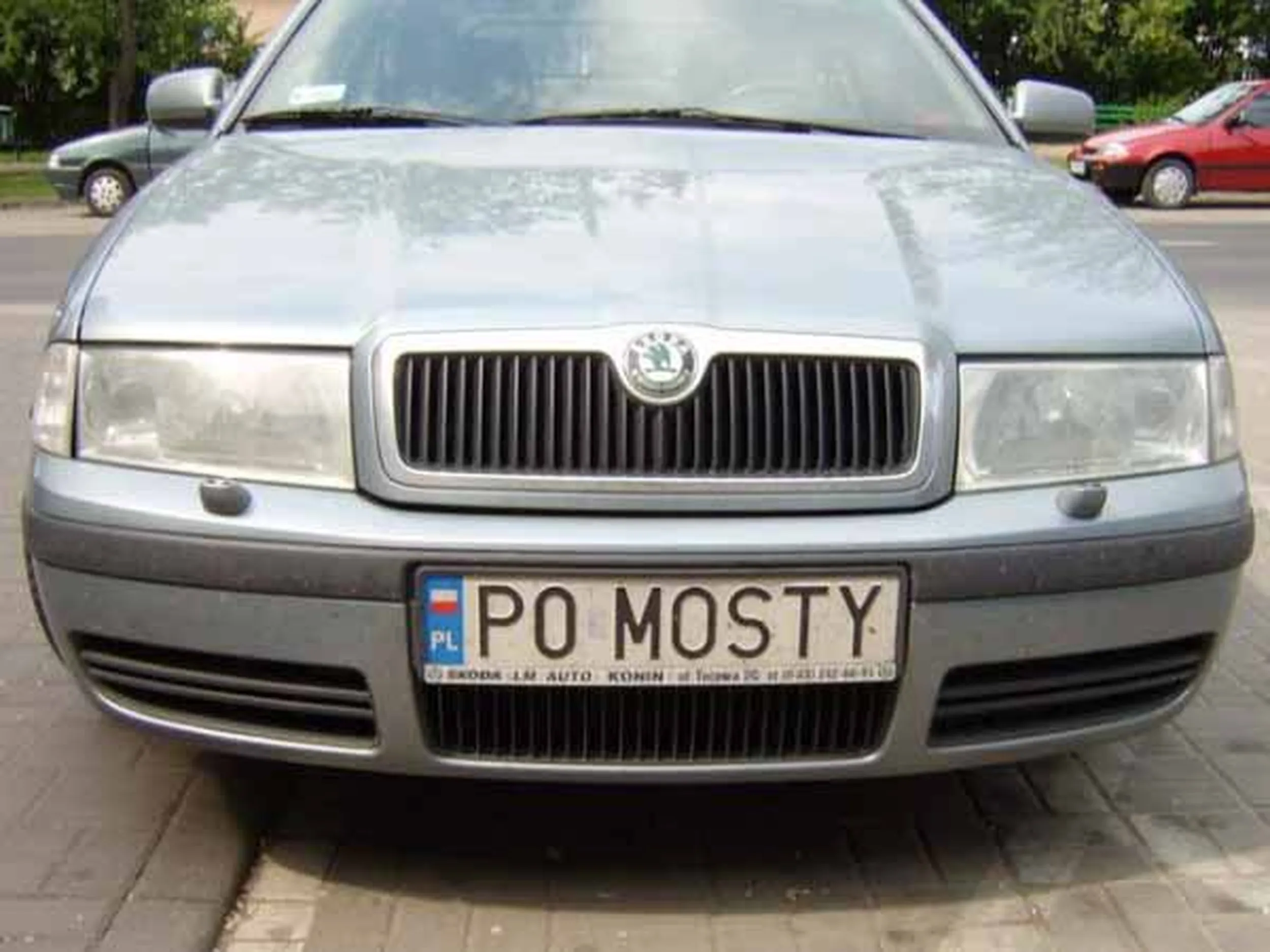 Fajny numer, blacha P0 MOSTY