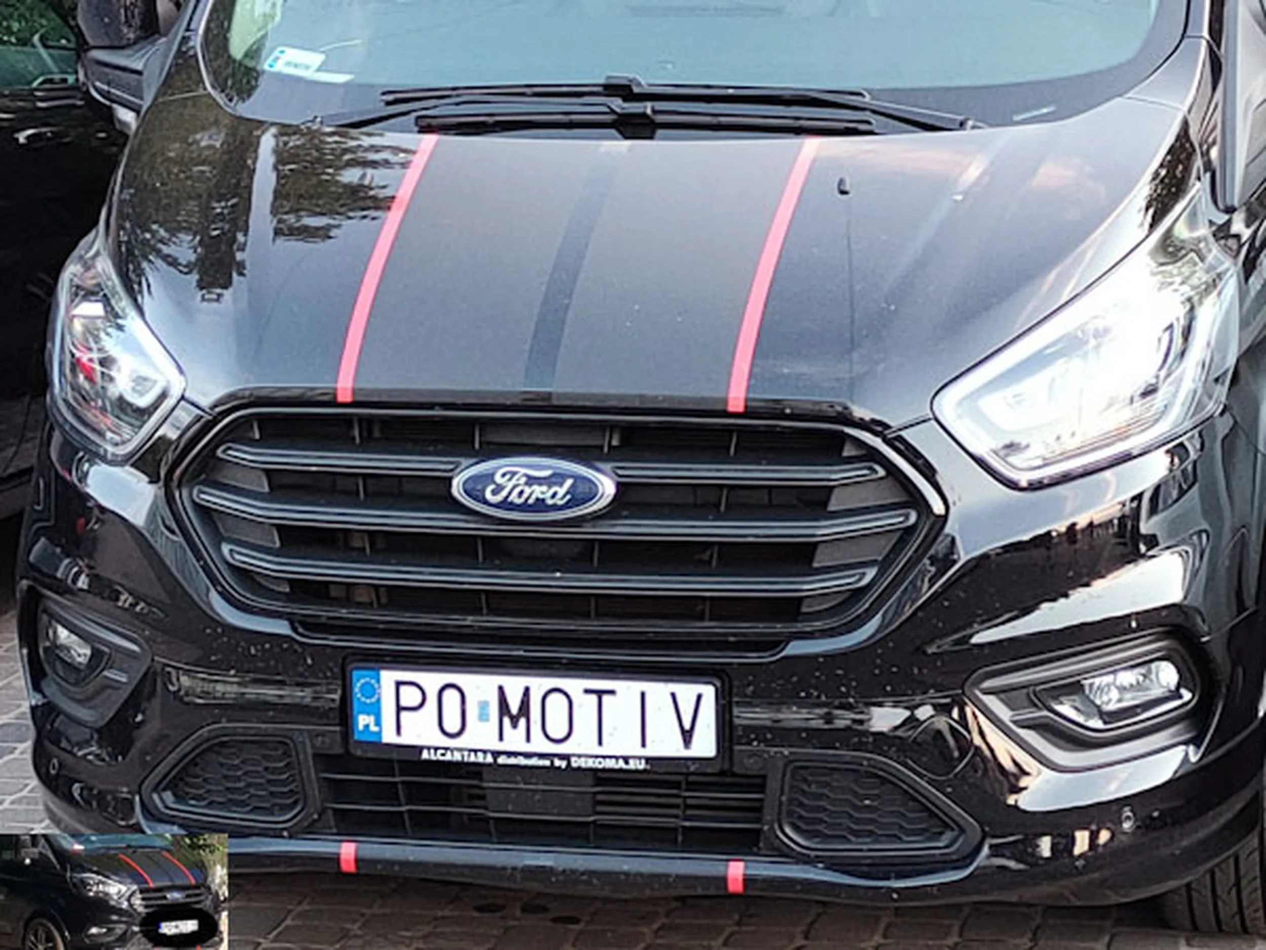 Fajny numer, blacha P0 MOTIV