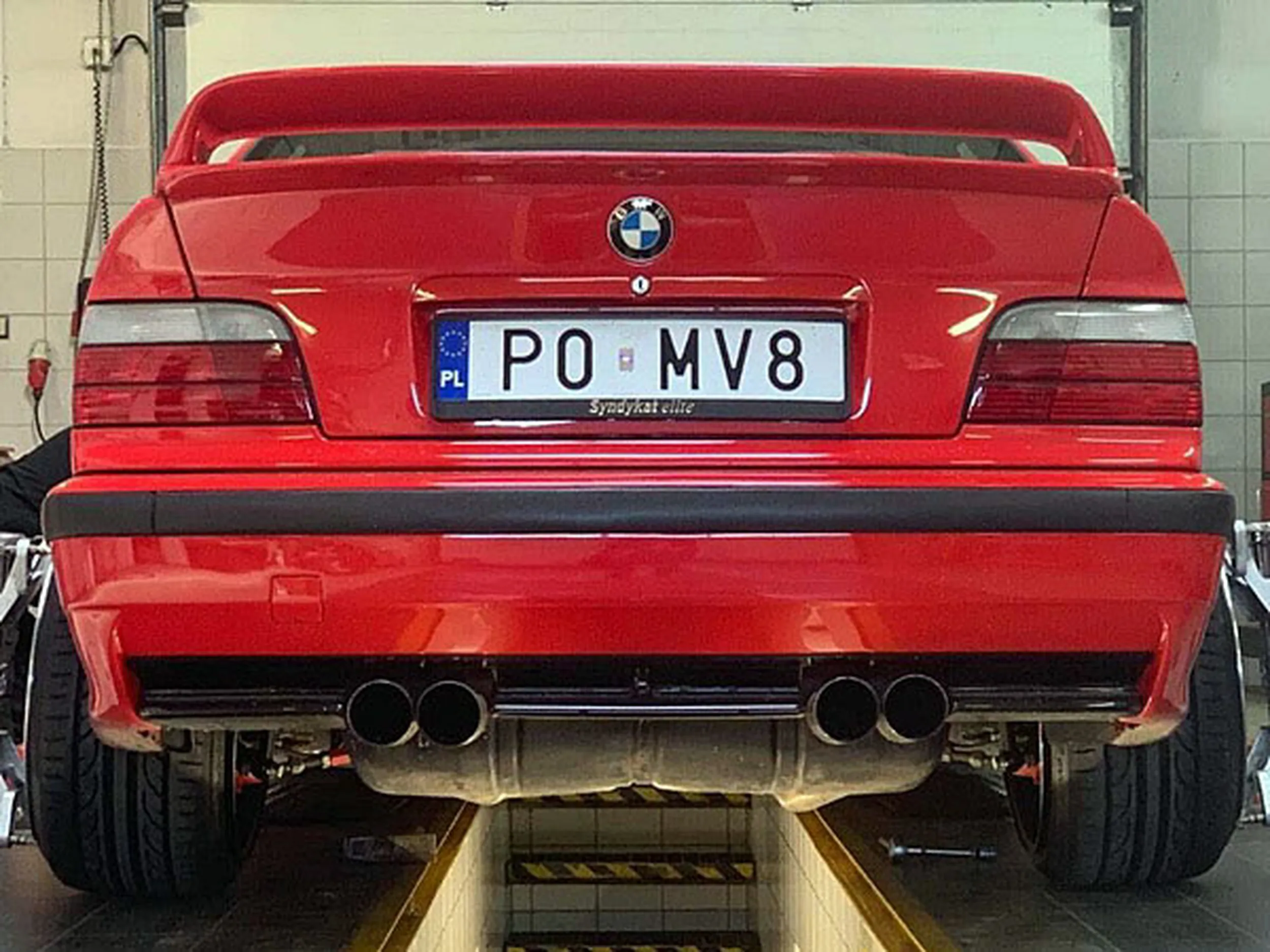 Fajny numer, blacha P0 MV8