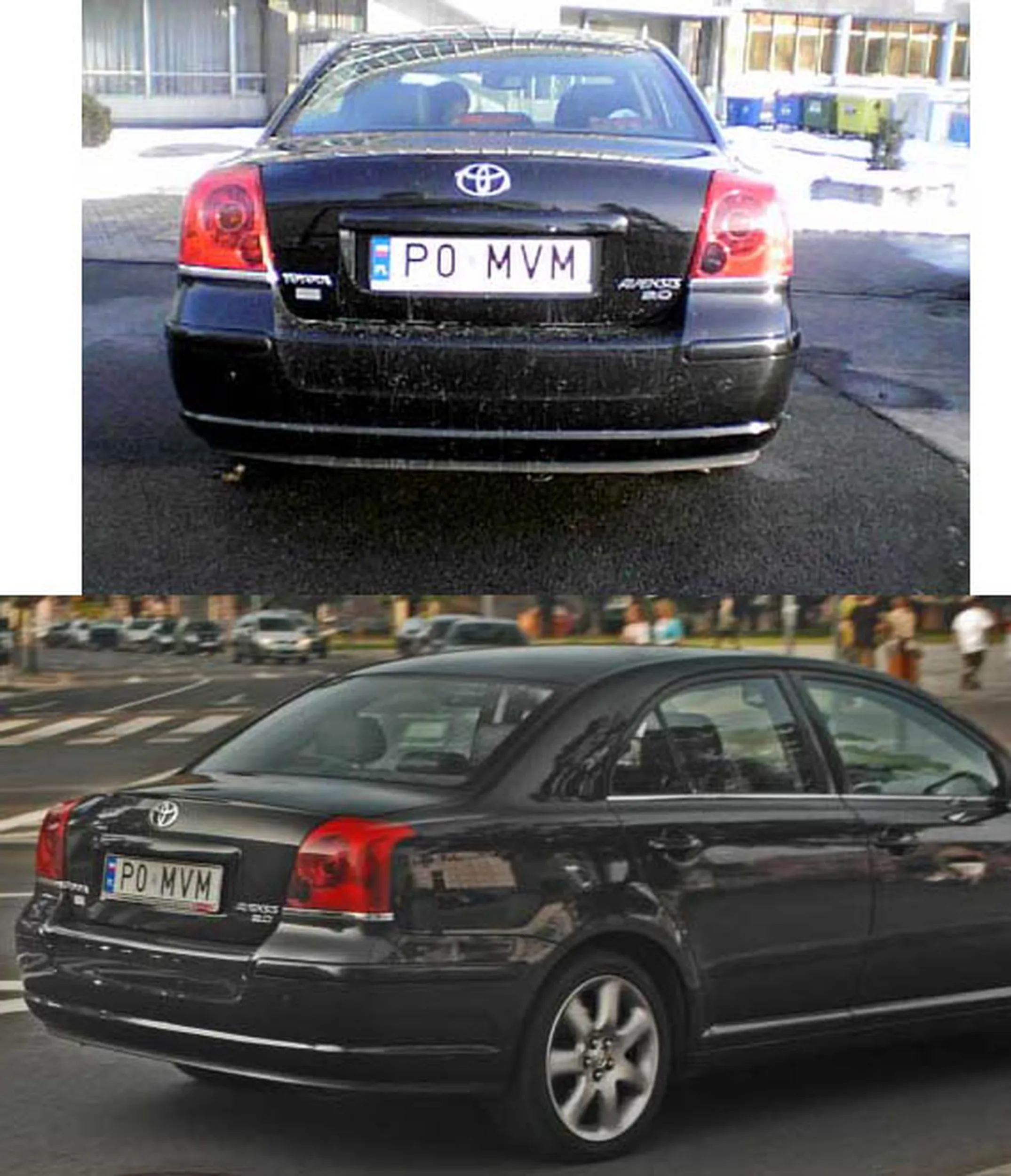 Fajny numer, blacha P0 MVM