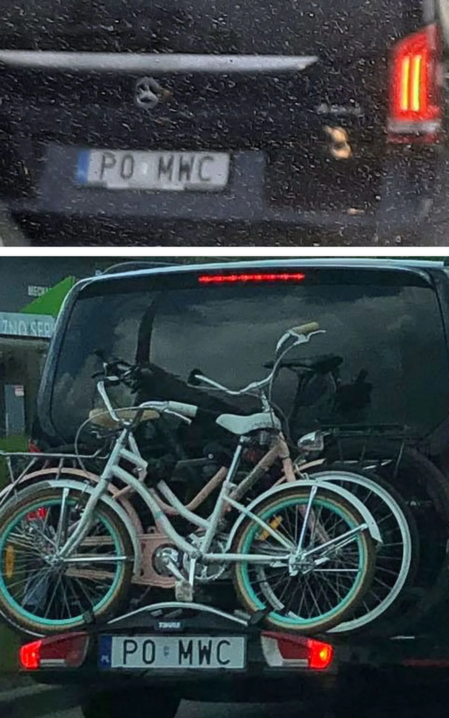 Fajny numer, blacha P0 MWC