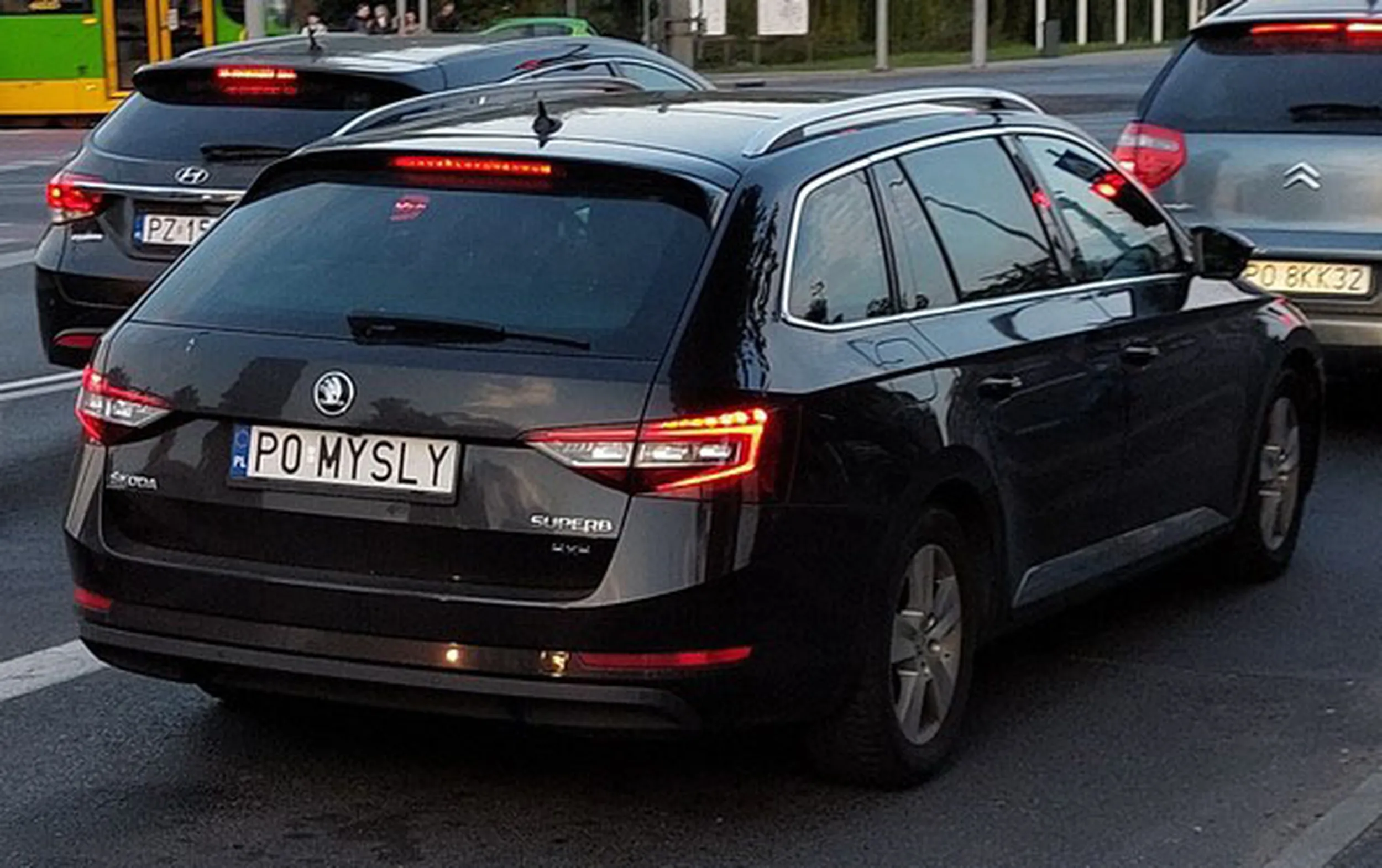 Fajny numer, blacha P0 MYSLY