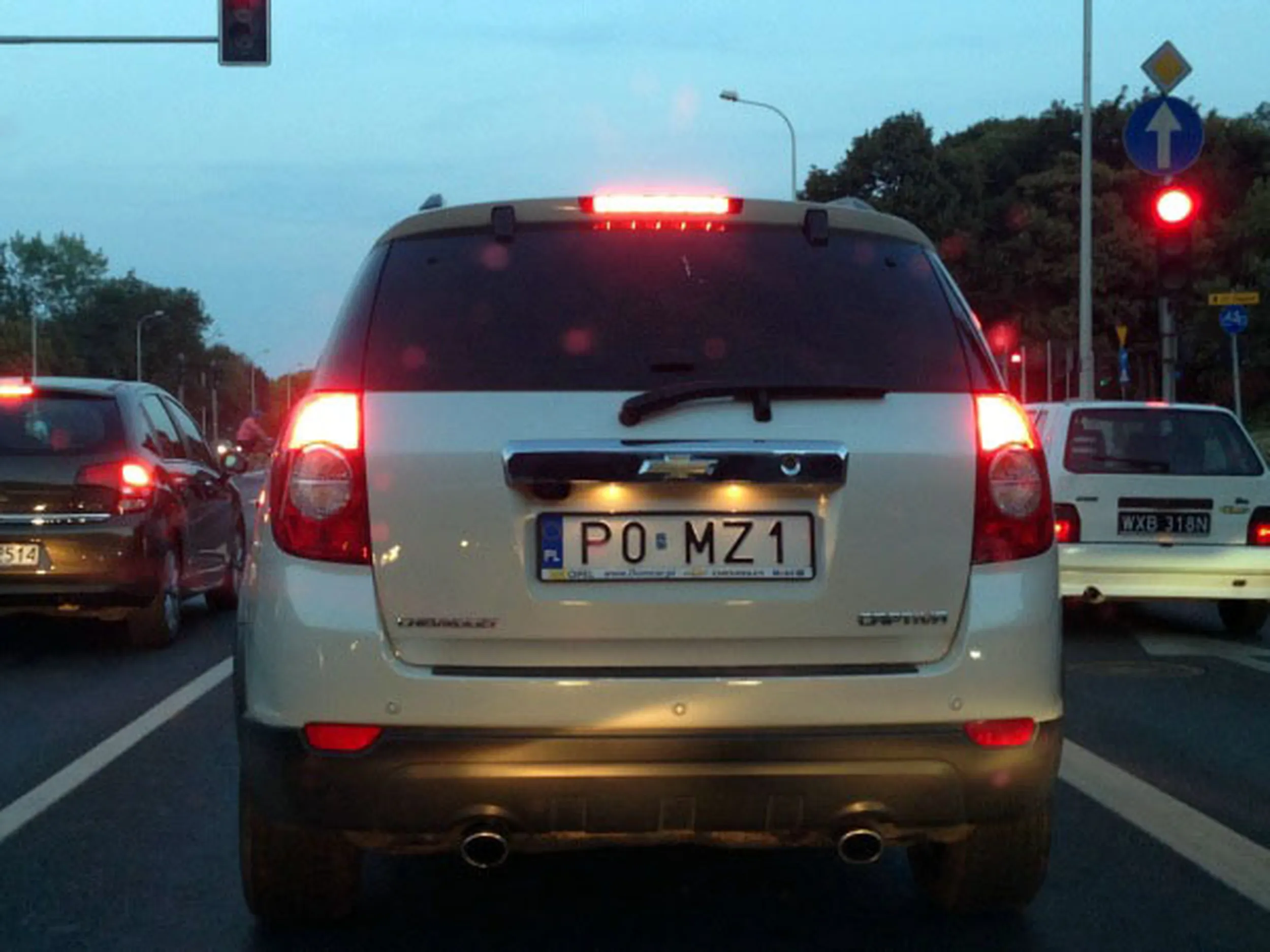 Fajny numer, blacha P0 MZ1