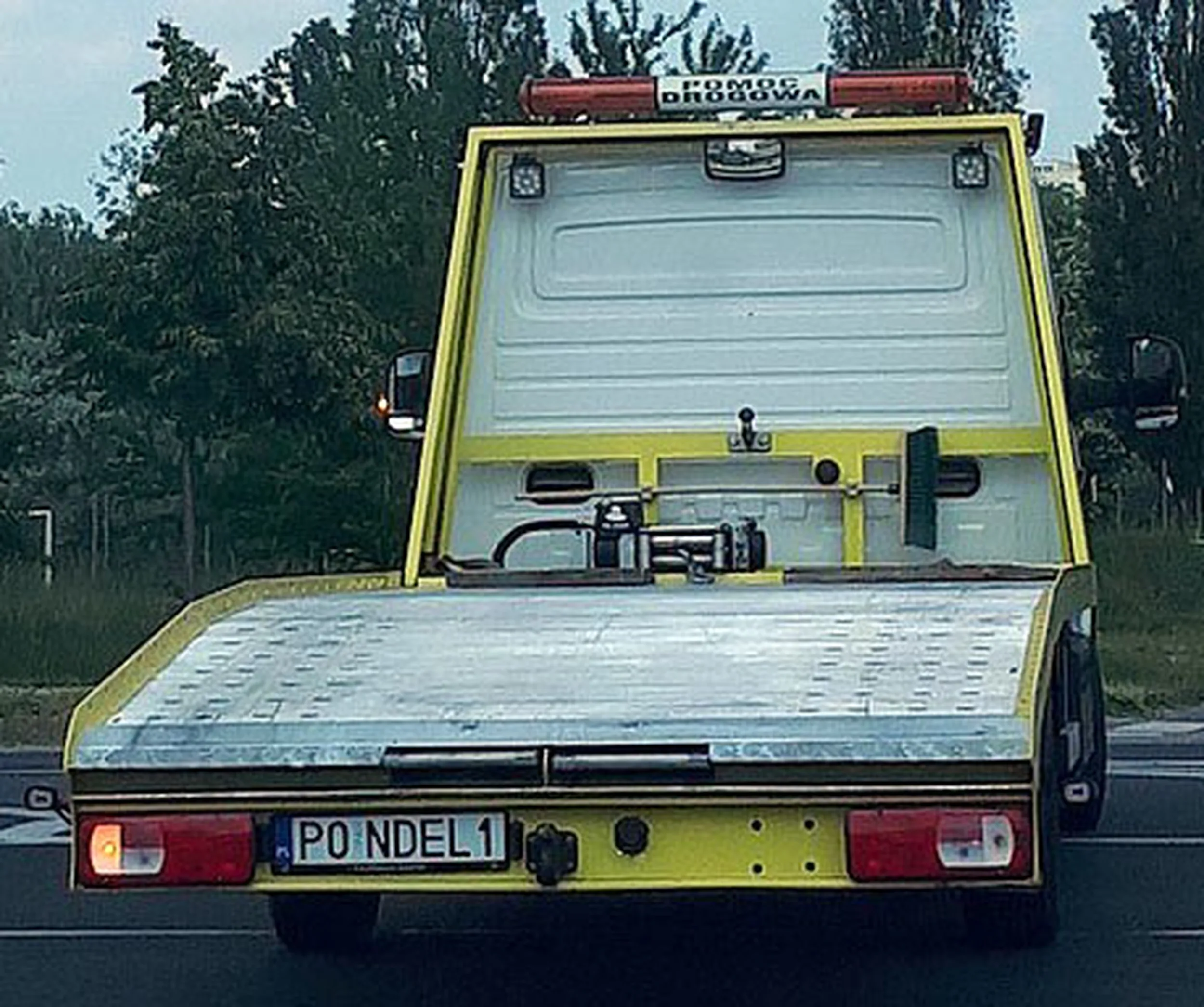 Fajny numer, blacha P0 NDEL1