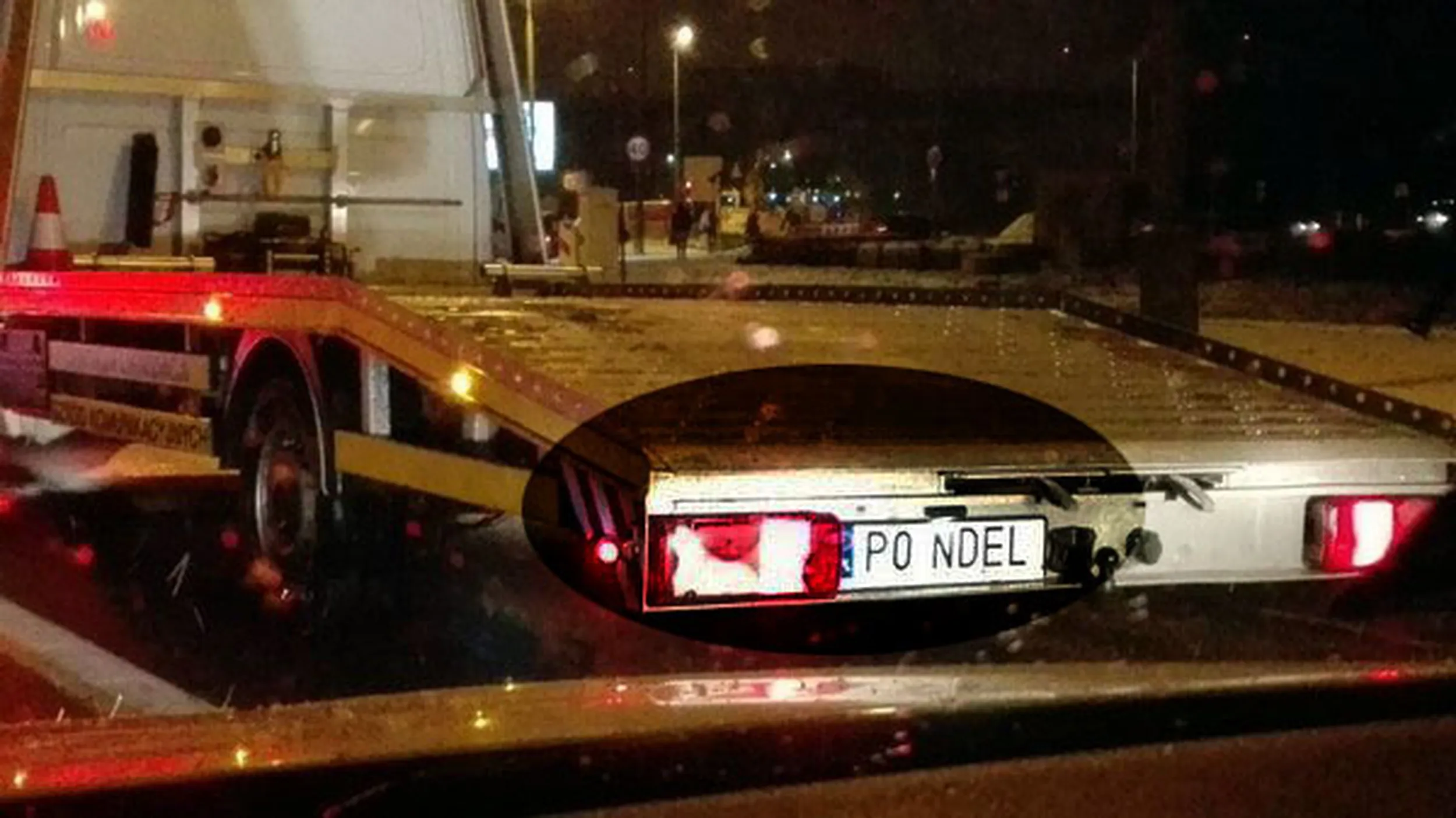 Fajny numer, blacha P0 NDEL