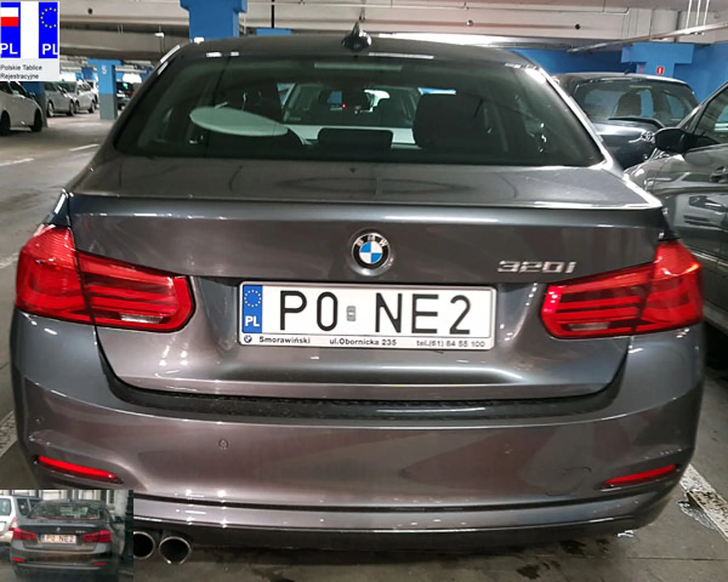 Fajny numer, blacha P0 NE2