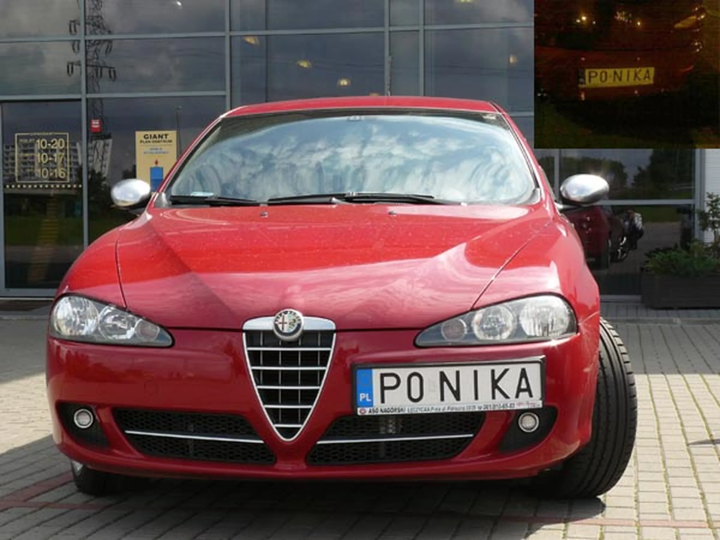 Fajny numer, blacha P0 NIKA