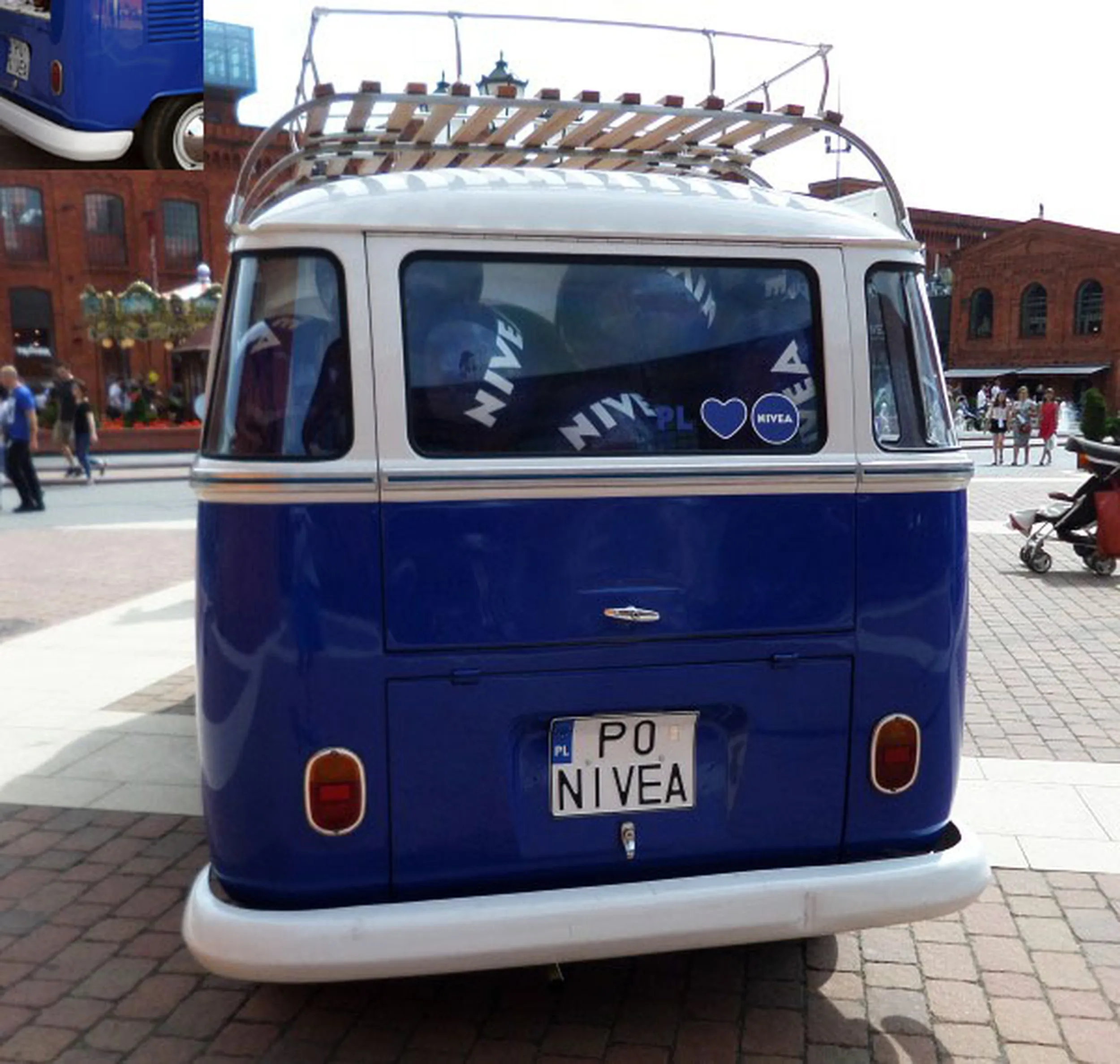 Fajny numer, blacha P0 NIVEA