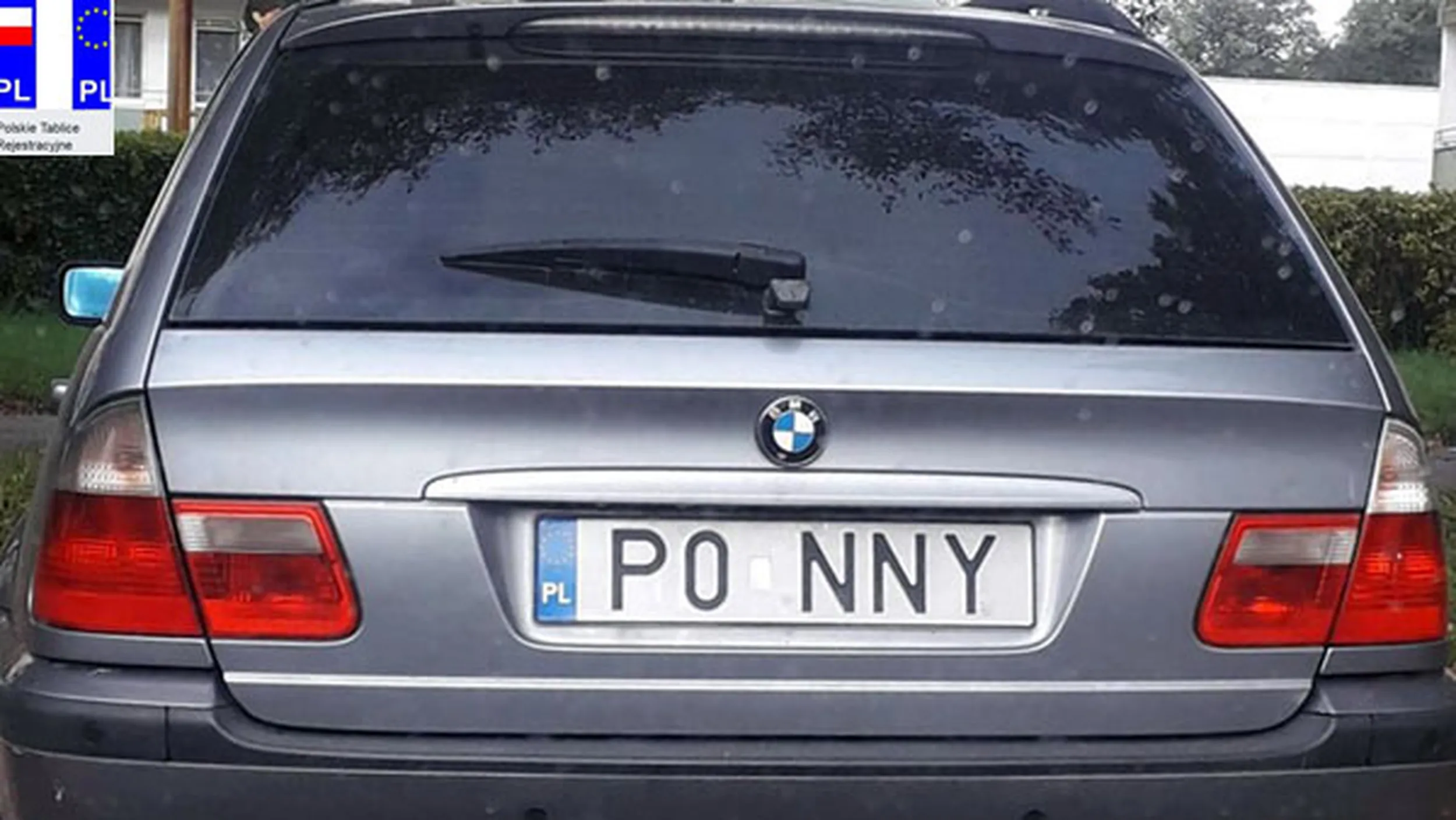 Fajny numer, blacha P0 NNY