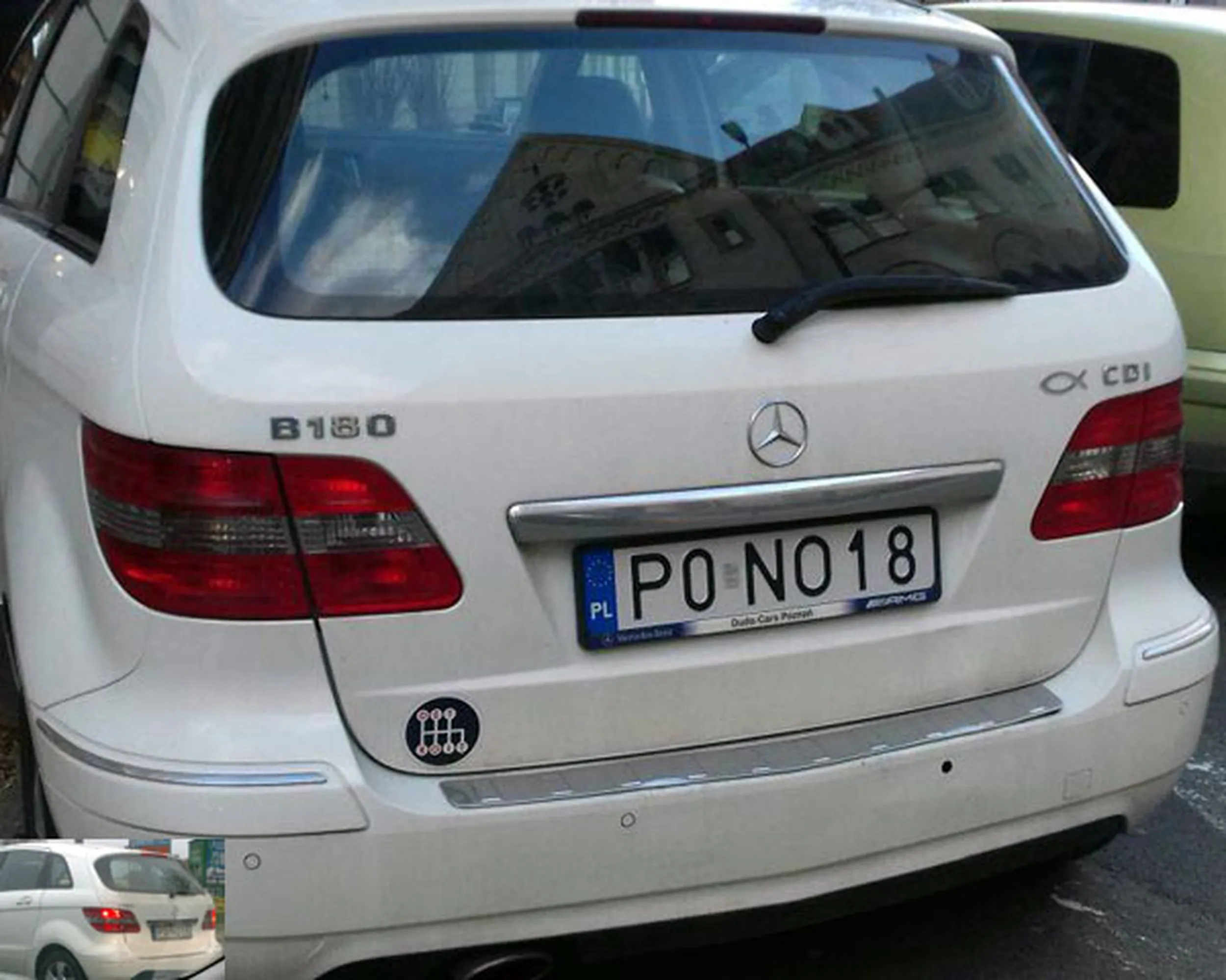 Fajny numer, blacha P0 NO18