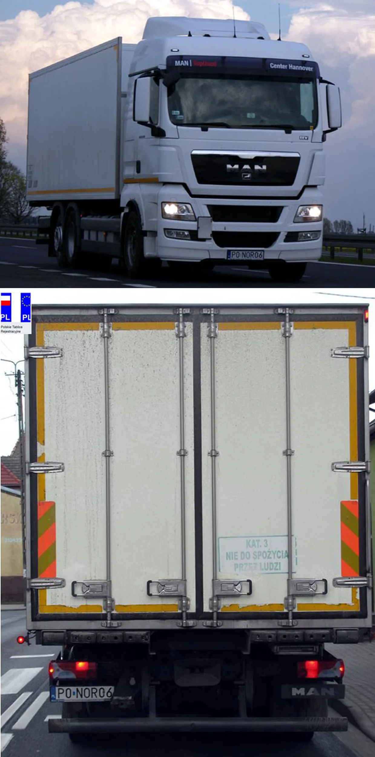 Fajny numer, blacha P0 NOR06