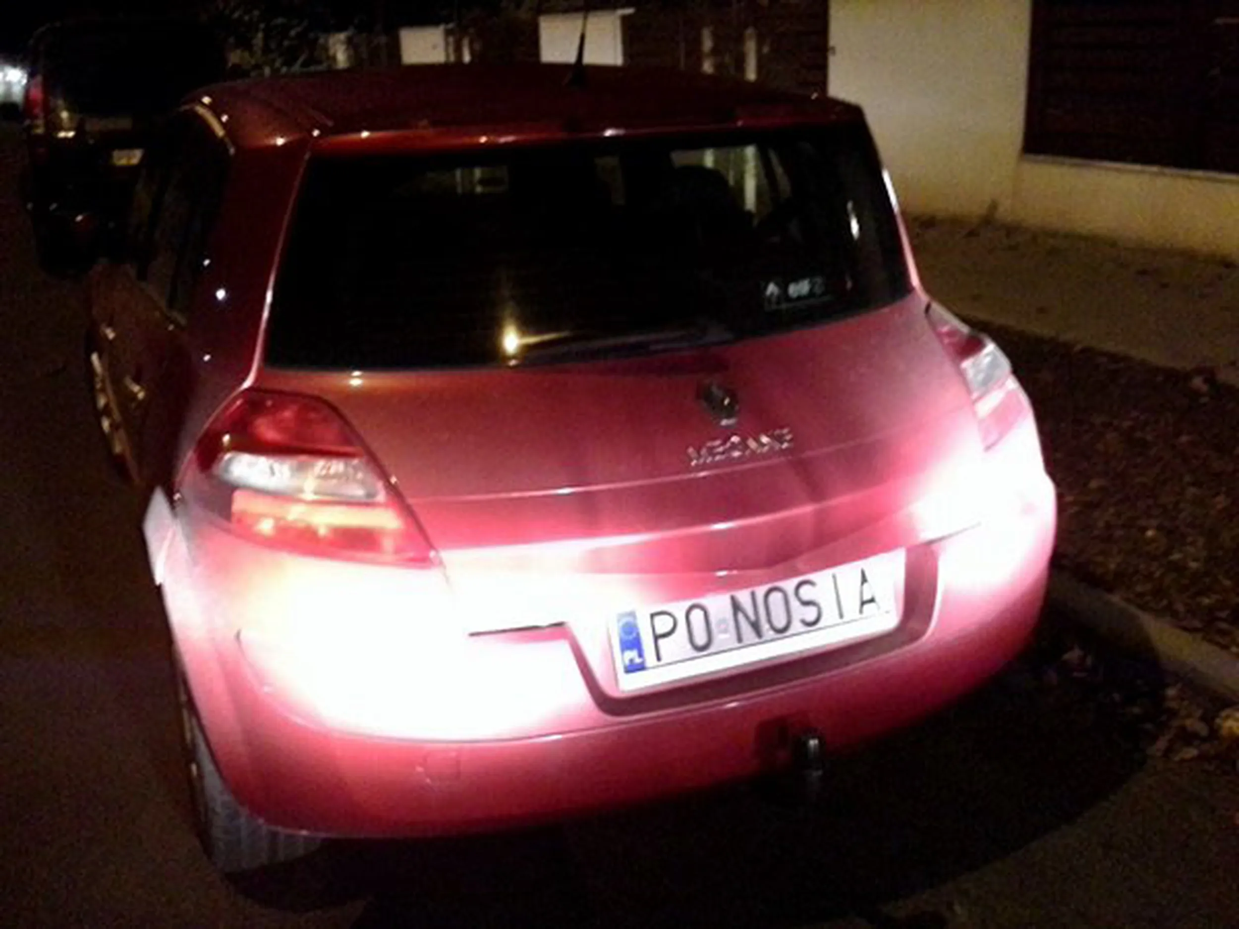 Fajny numer, blacha P0 NOSIA