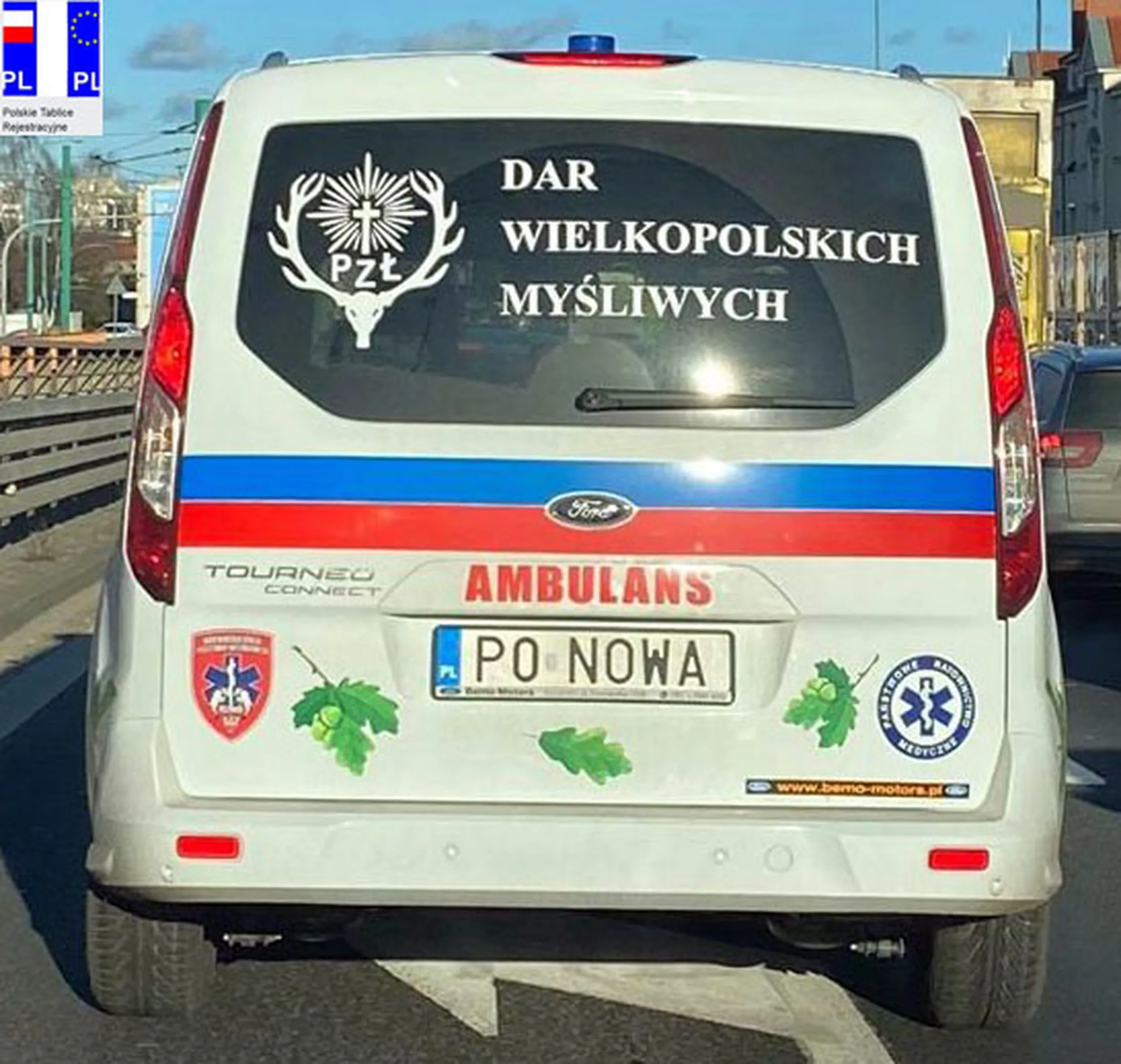 Fajny numer, blacha P0 NOWA