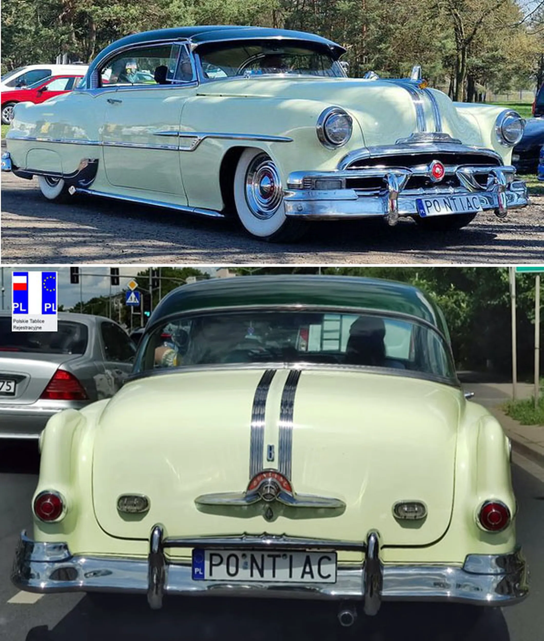 Fajny numer, blacha P0 NTIAC