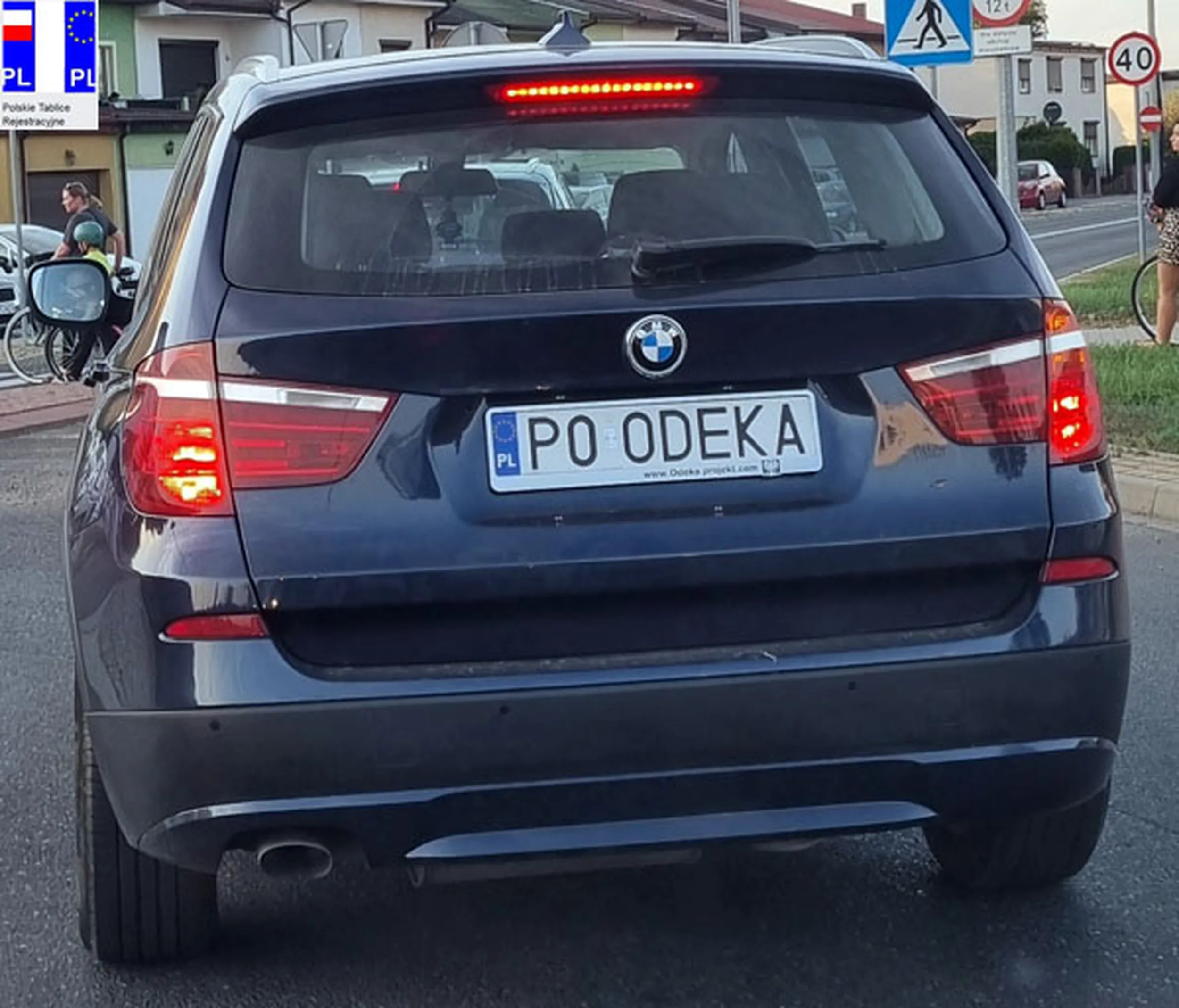 Fajny numer, blacha P0 ODEKA