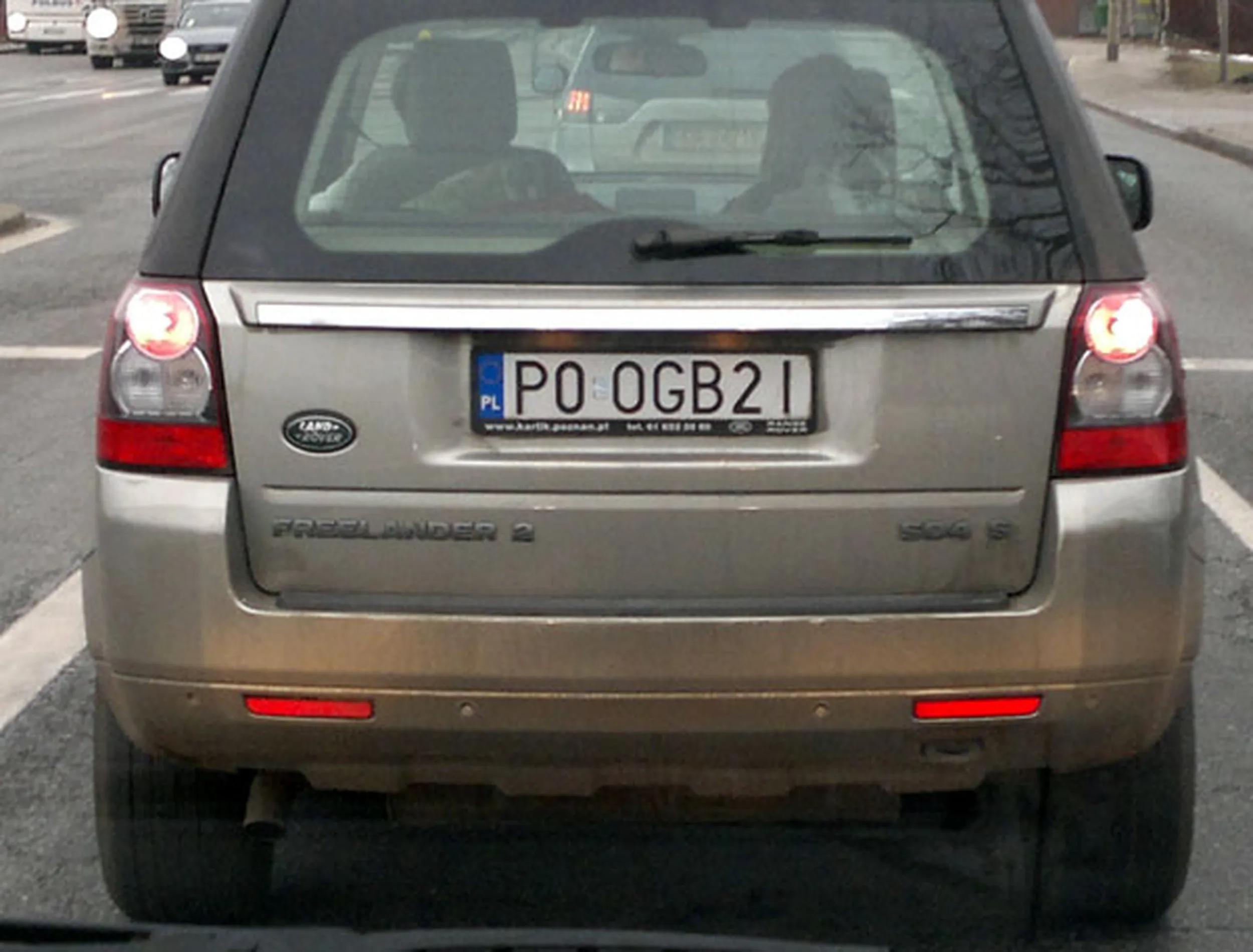 Fajny numer, blacha P0 OGB2I