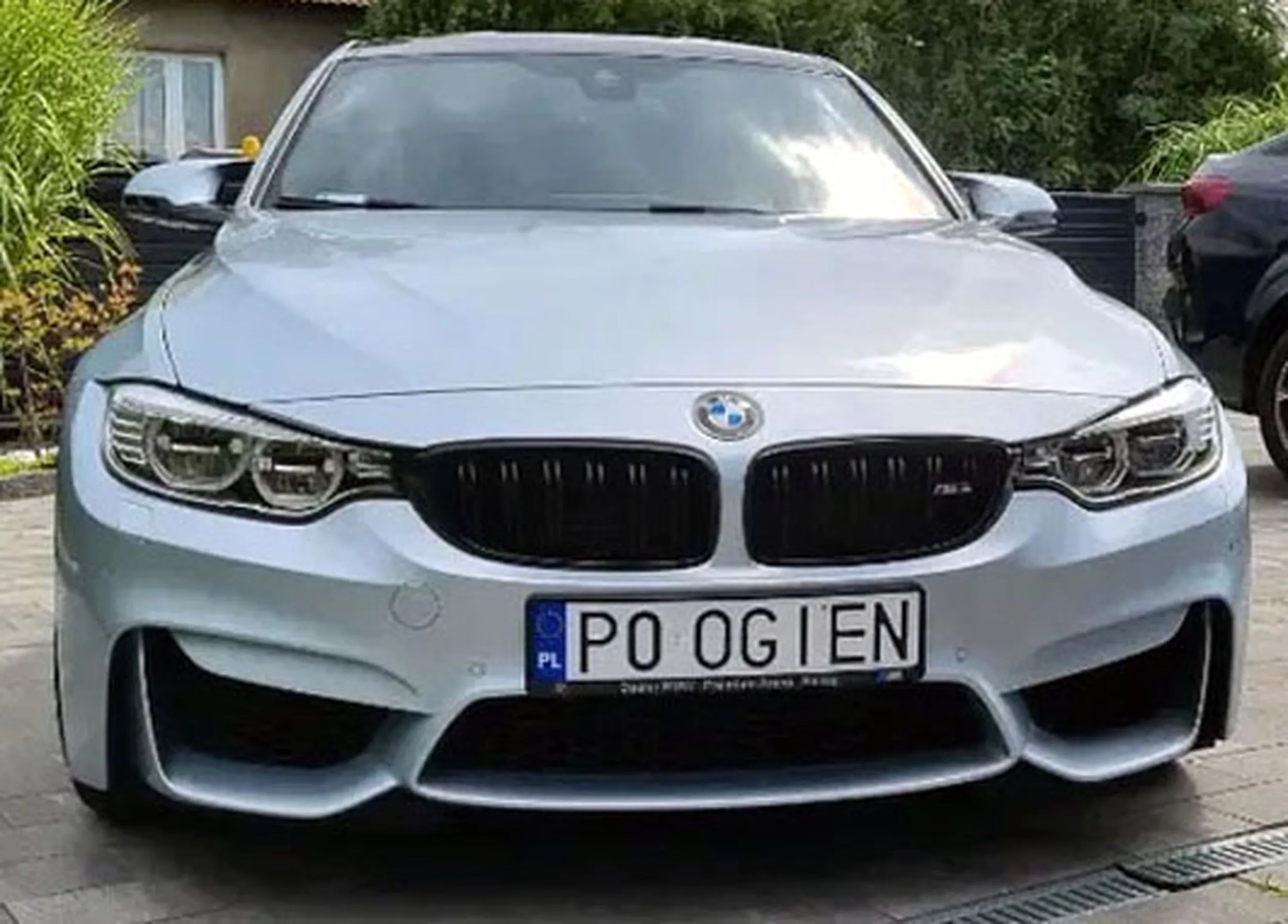 Fajny numer, blacha P0 OGIEN