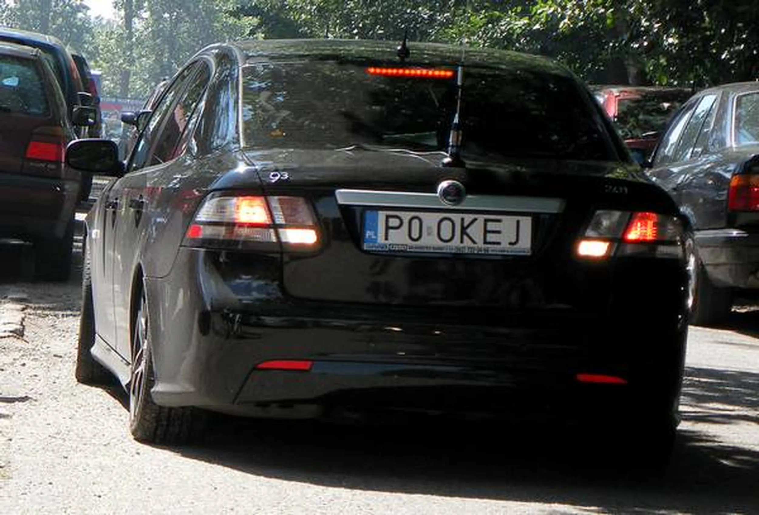 Fajny numer, blacha P0 OKEJ