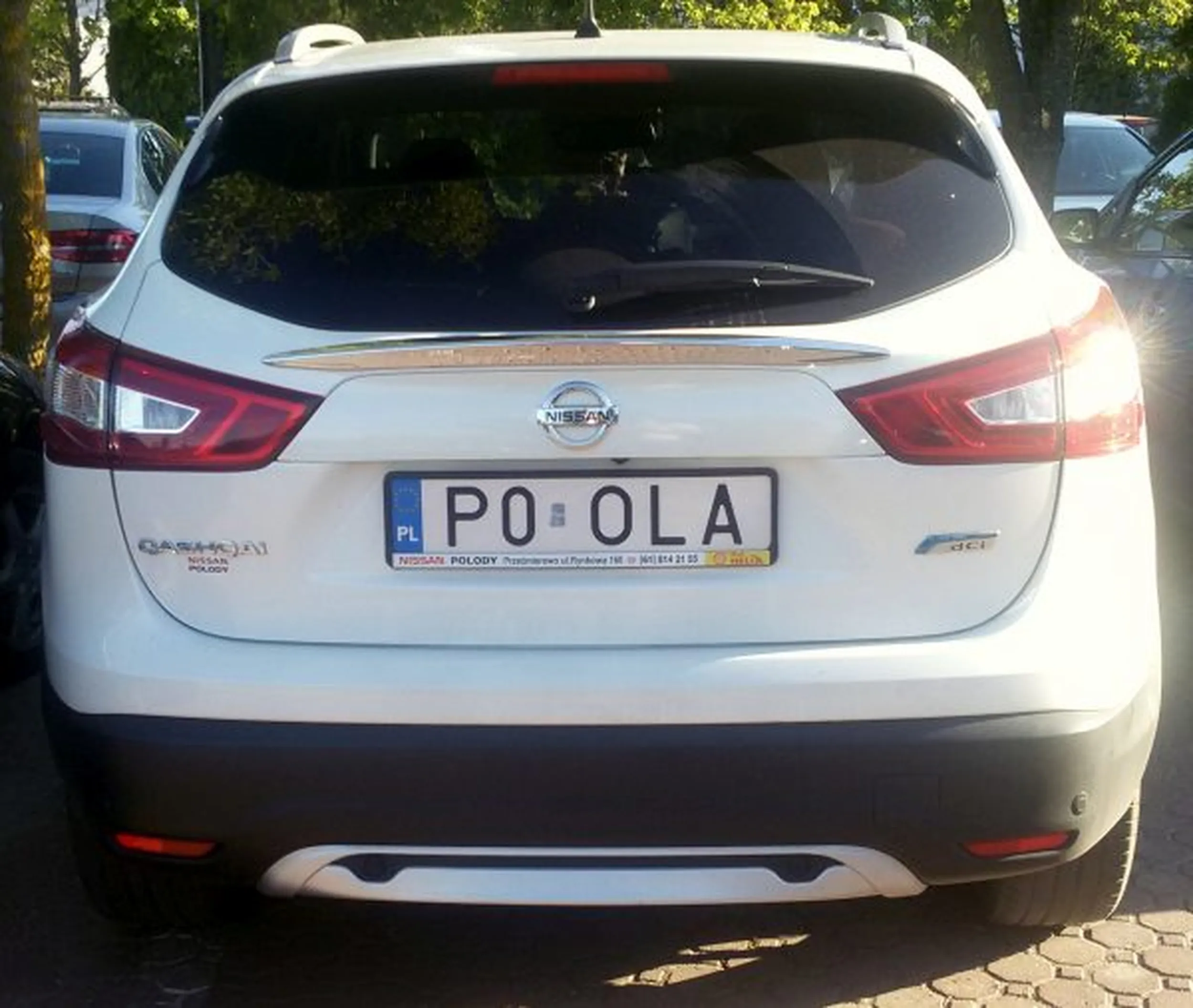 Fajny numer, blacha P0 OLA