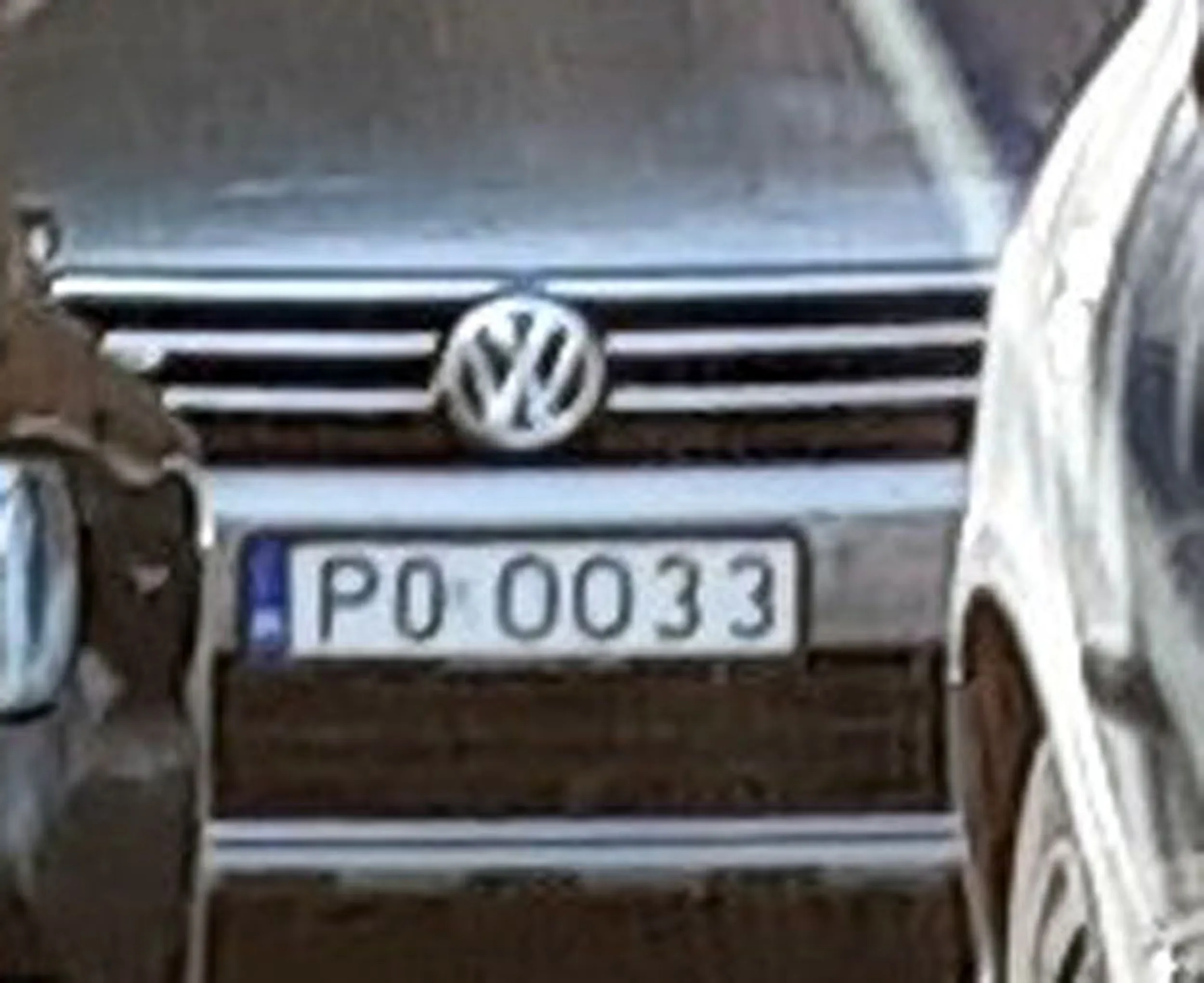 Fajny numer, blacha P0 OO33