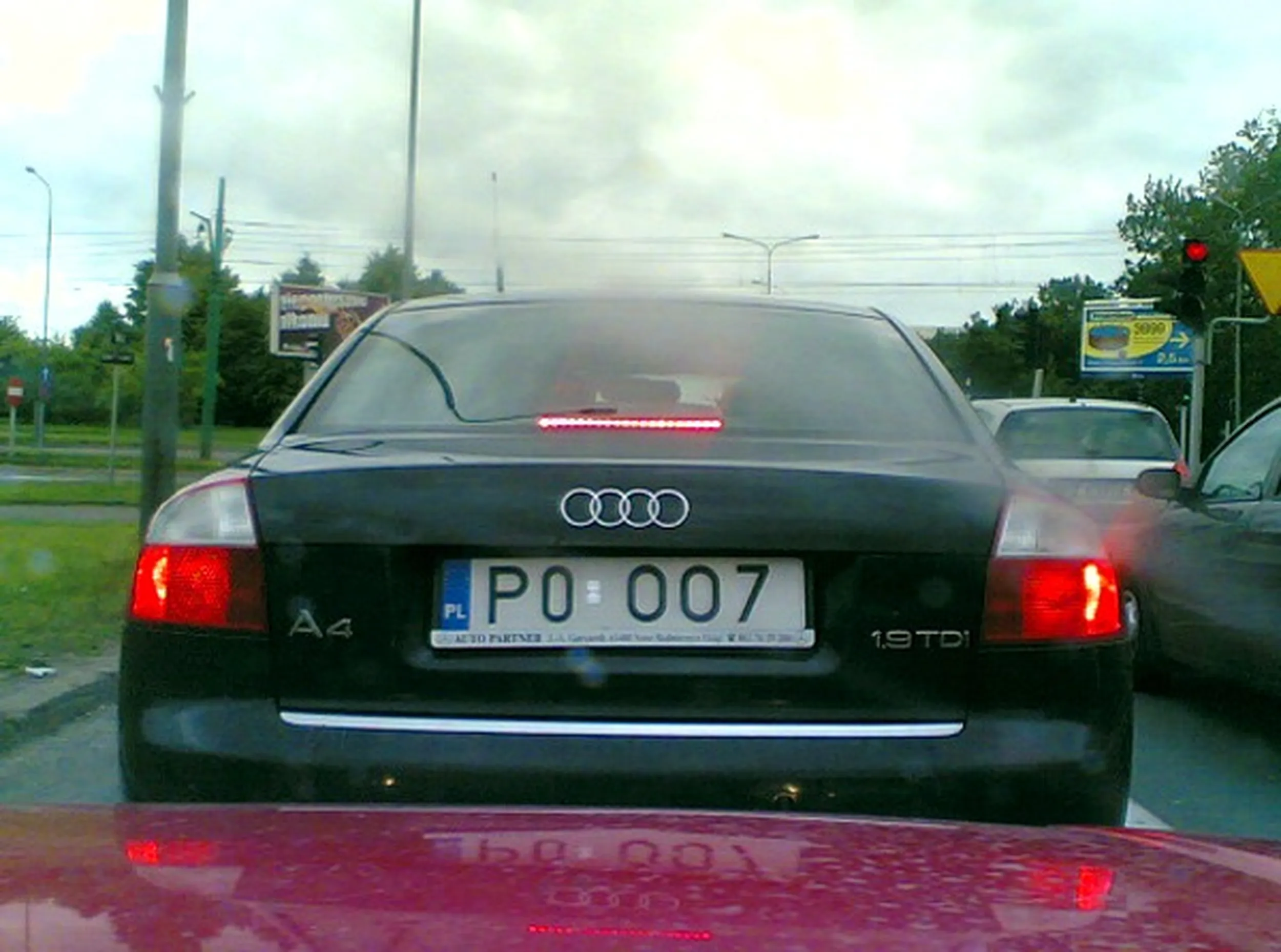 Fajny numer, blacha P0 OO7