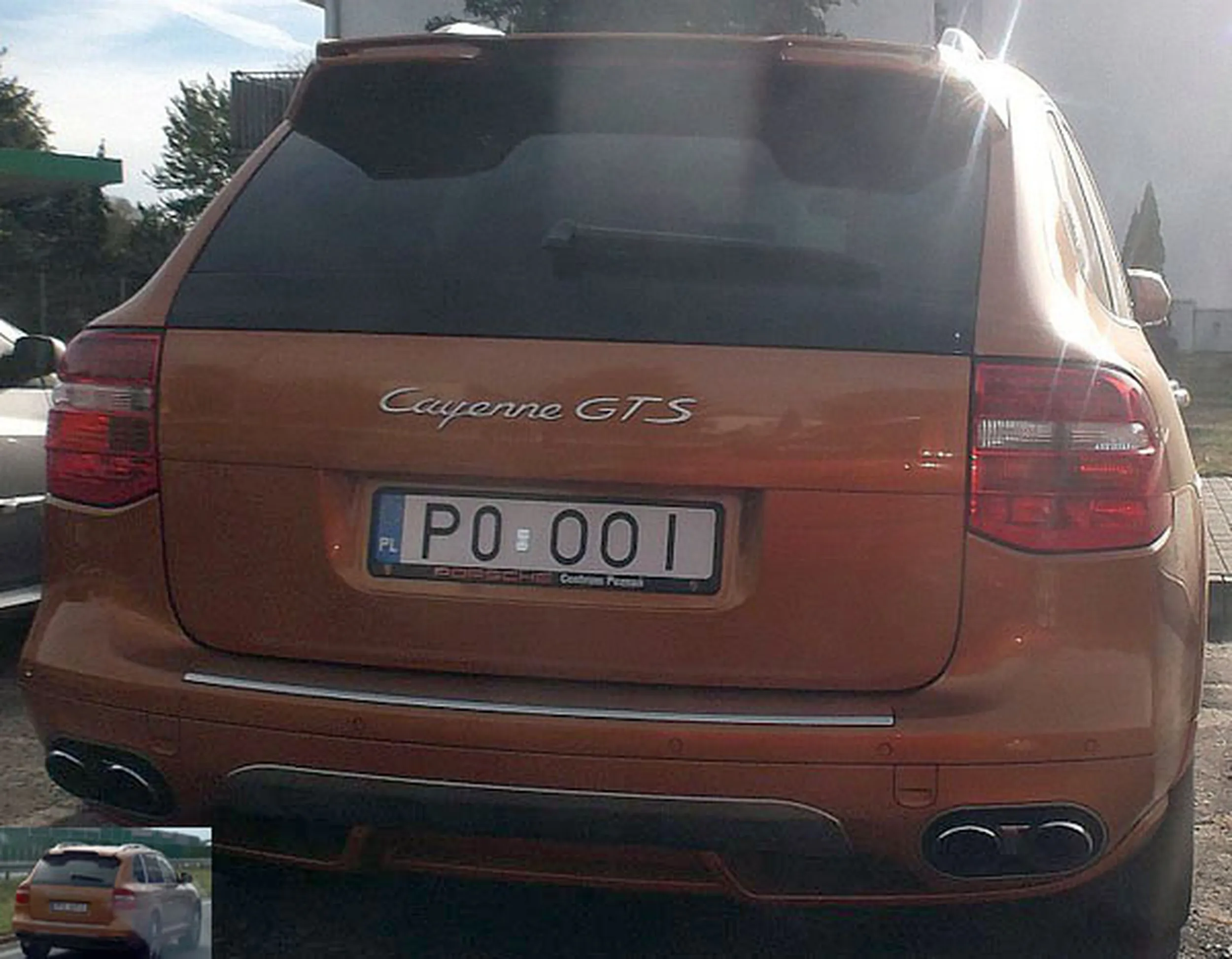 Fajny numer, blacha P0 OOI