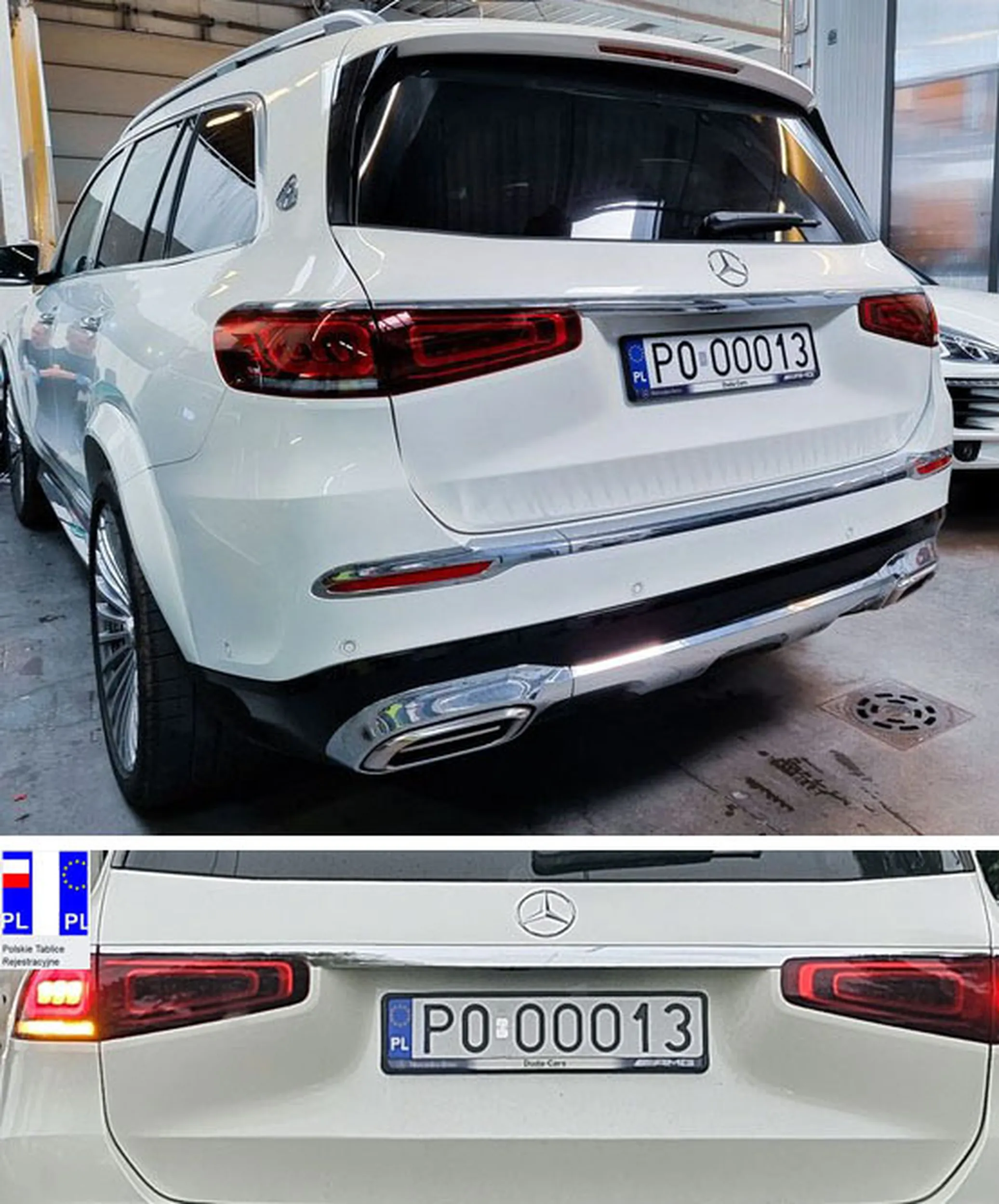 Fajny numer, blacha P0 OOO13