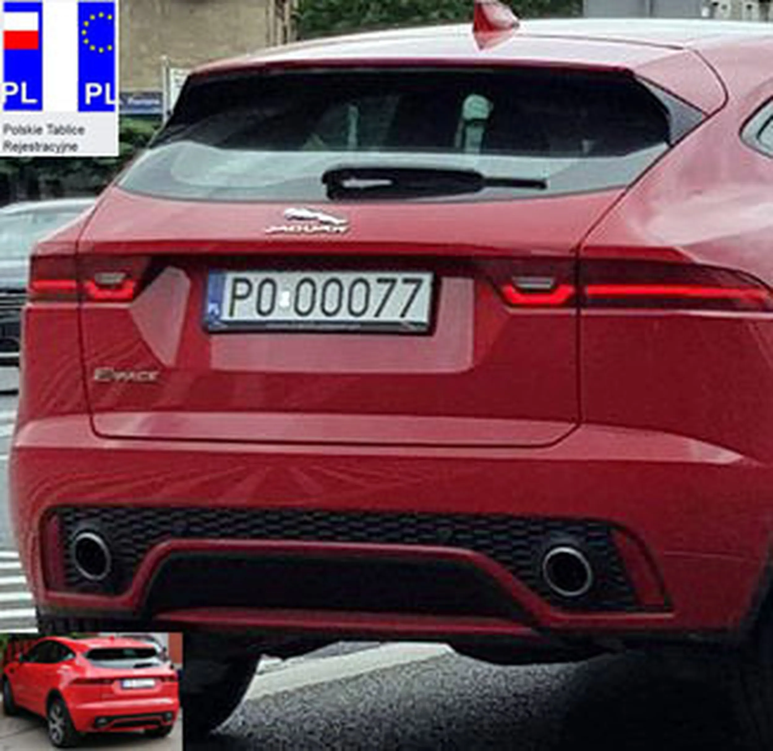 Fajny numer, blacha P0 OOO77