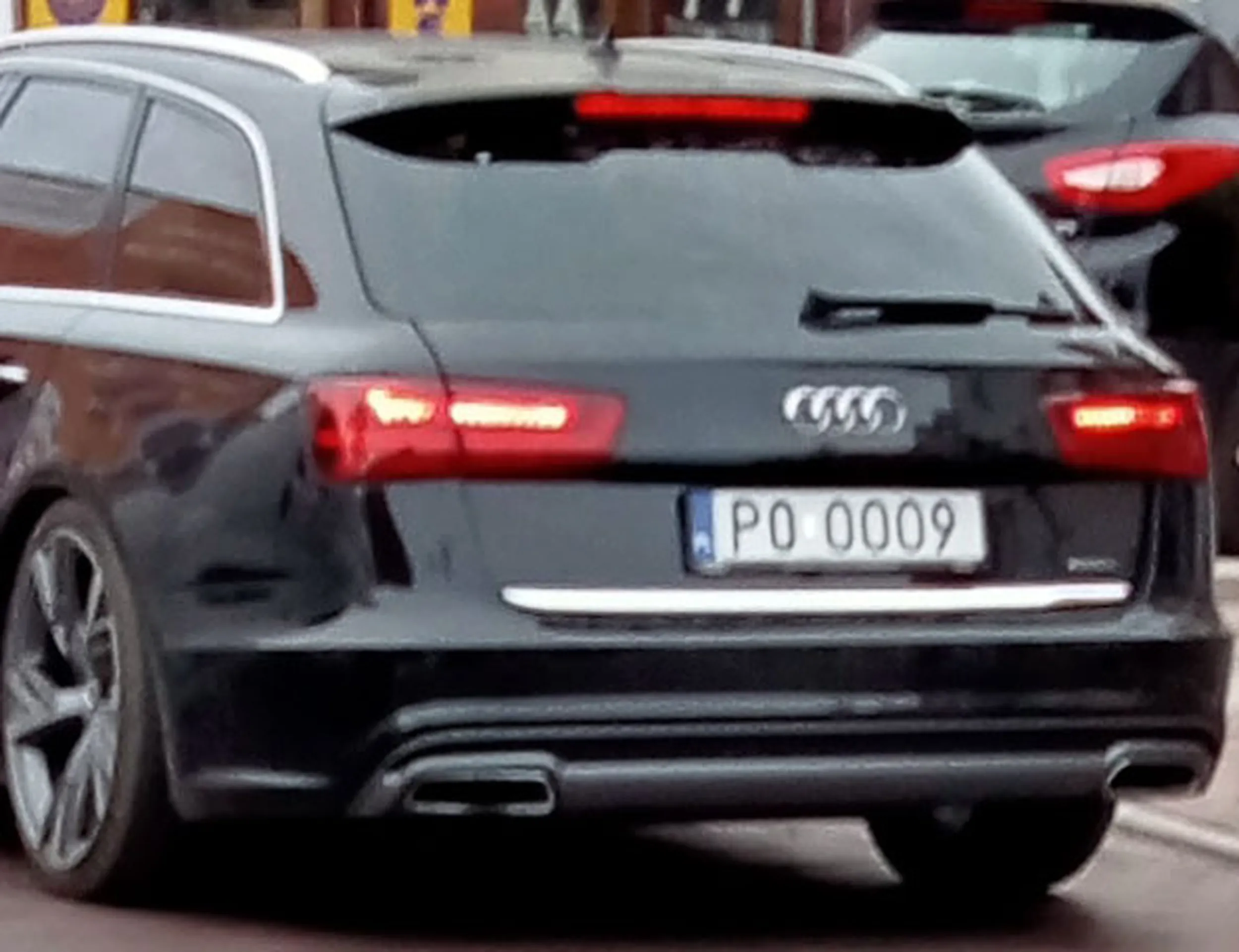 Fajny numer, blacha P0 OOO9