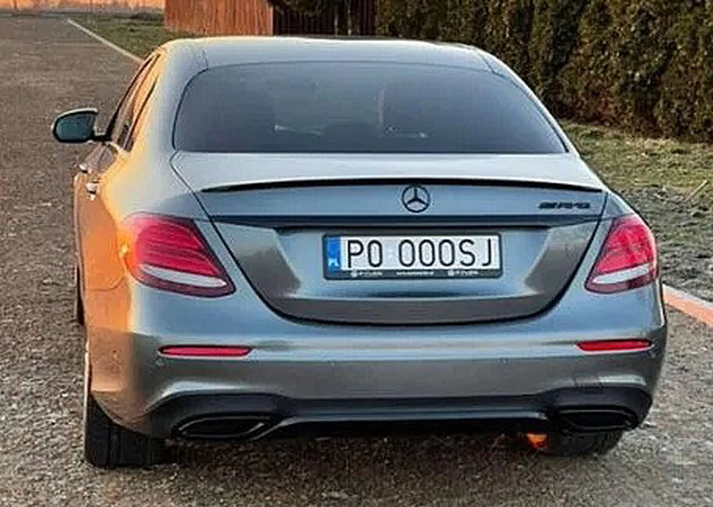 Fajny numer, blacha P0 OOOSJ