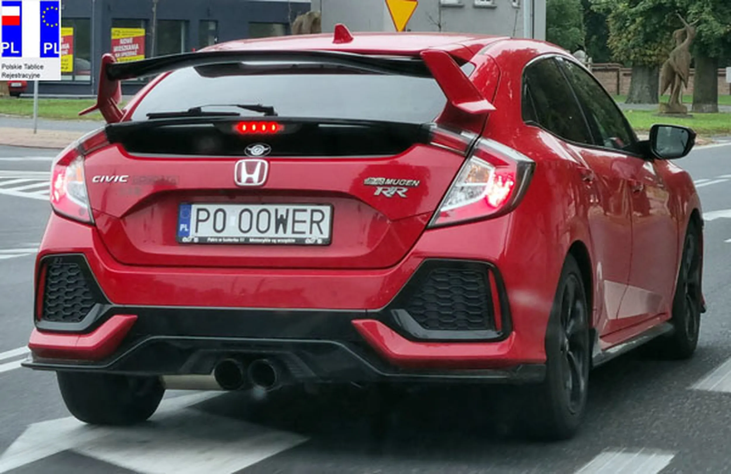 Fajny numer, blacha P0 OOWER