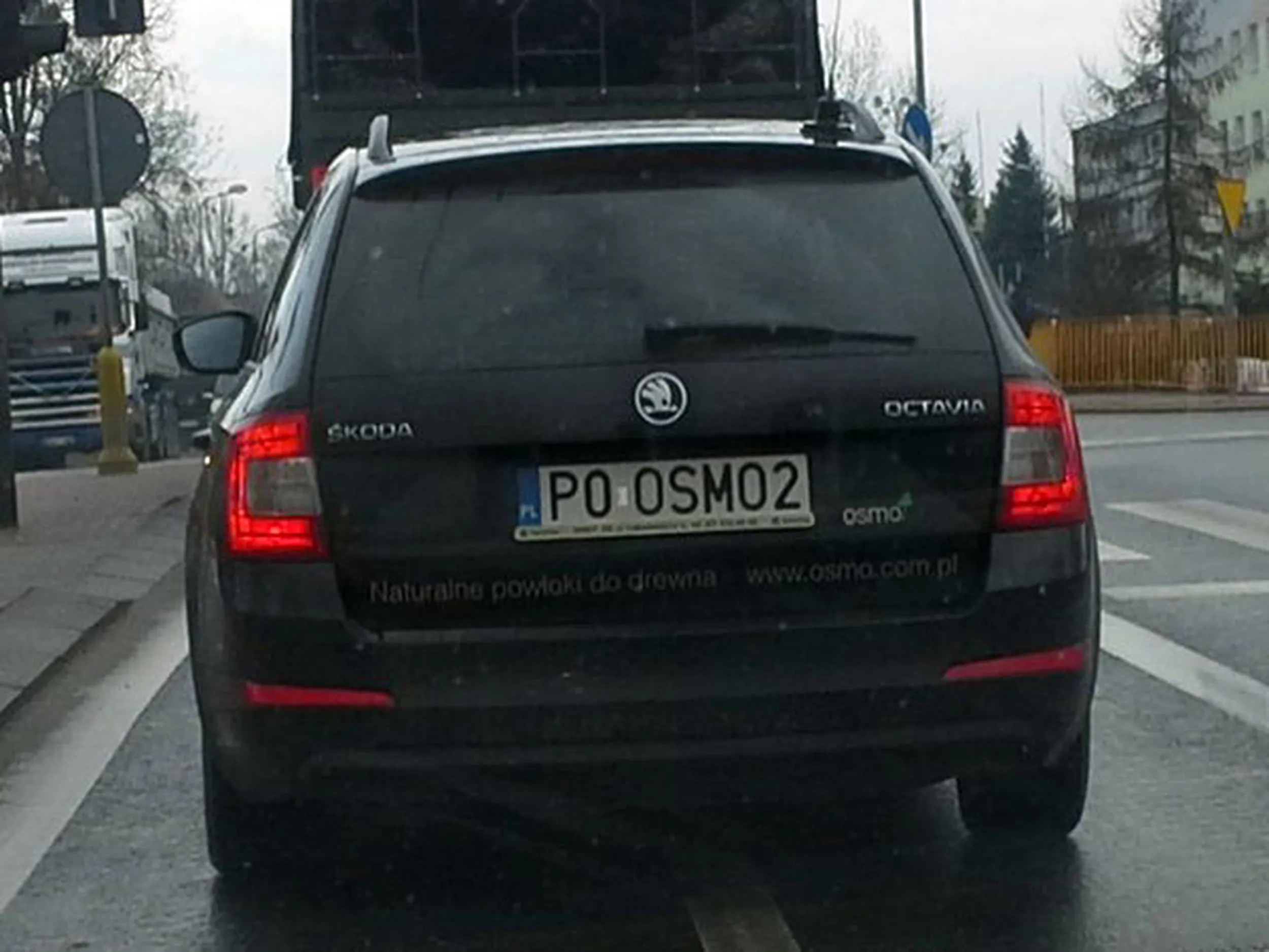 Fajny numer, blacha P0 OSMO2