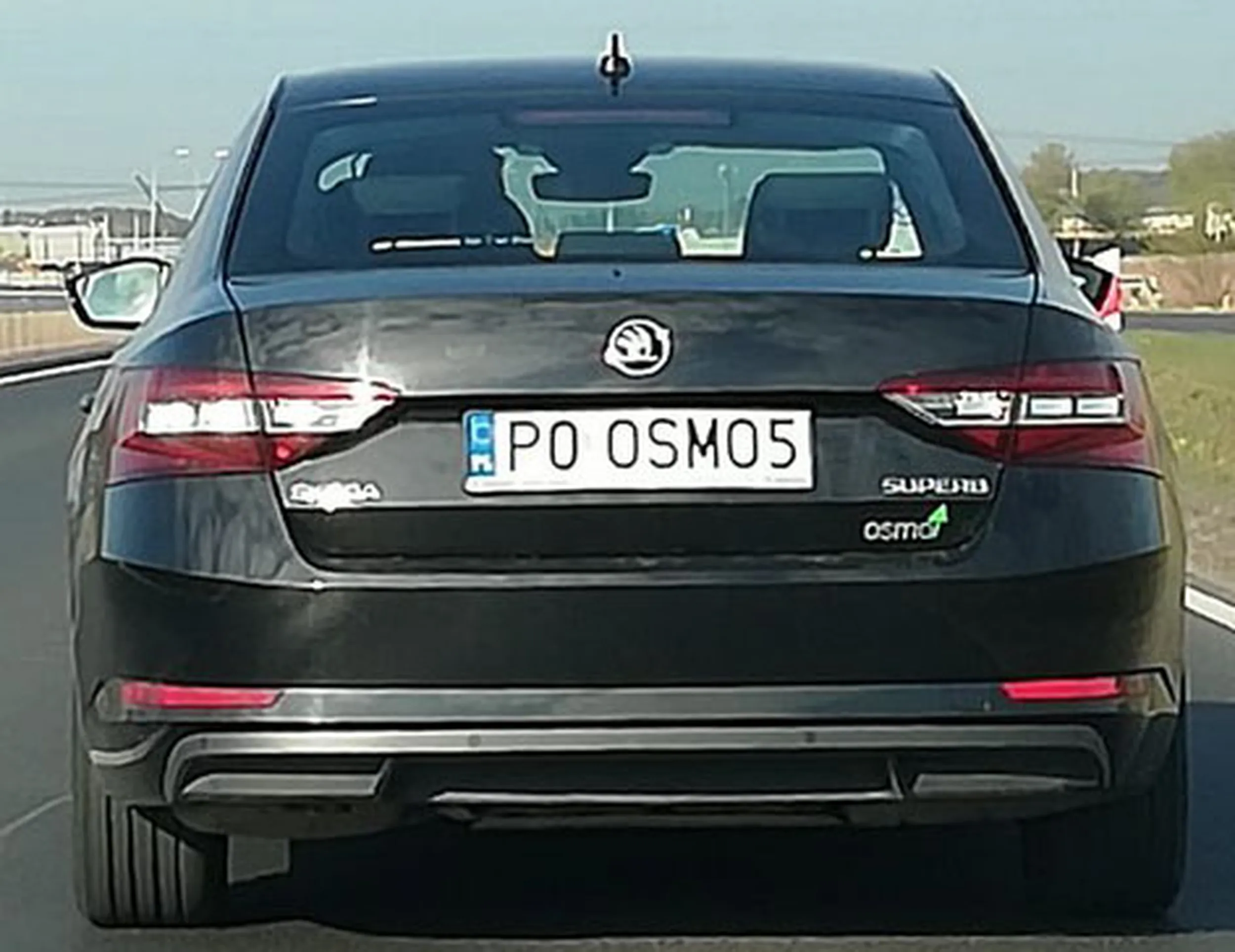 Fajny numer, blacha P0 OSMO5