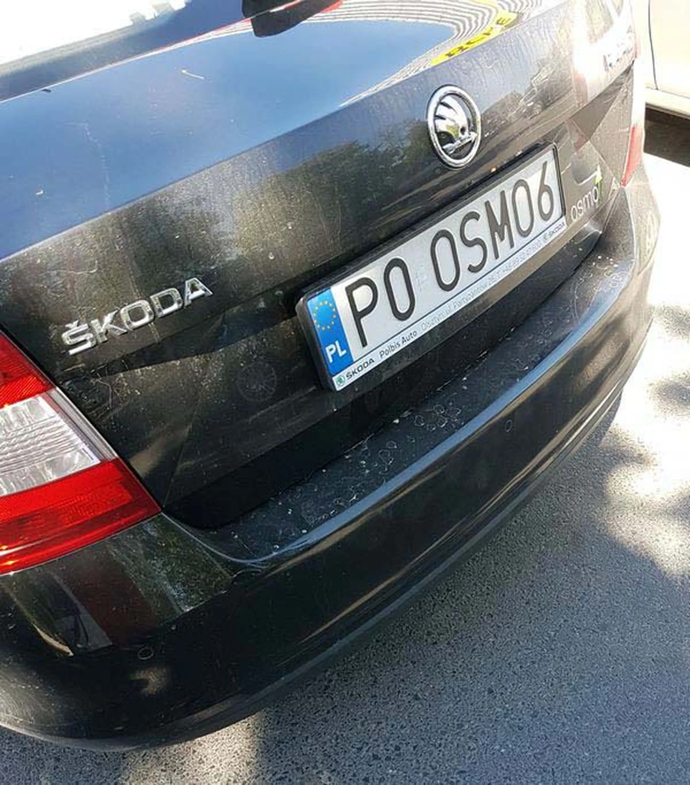 Fajny numer, blacha P0 OSMO6